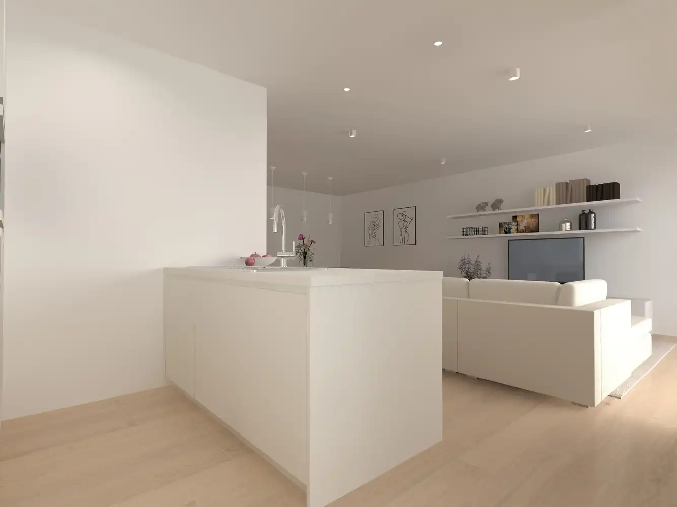 Instapklaar 1-slaapkamerappartement van 80 m² op het gelijkvloers – Residentie Sint Amandus foto 6