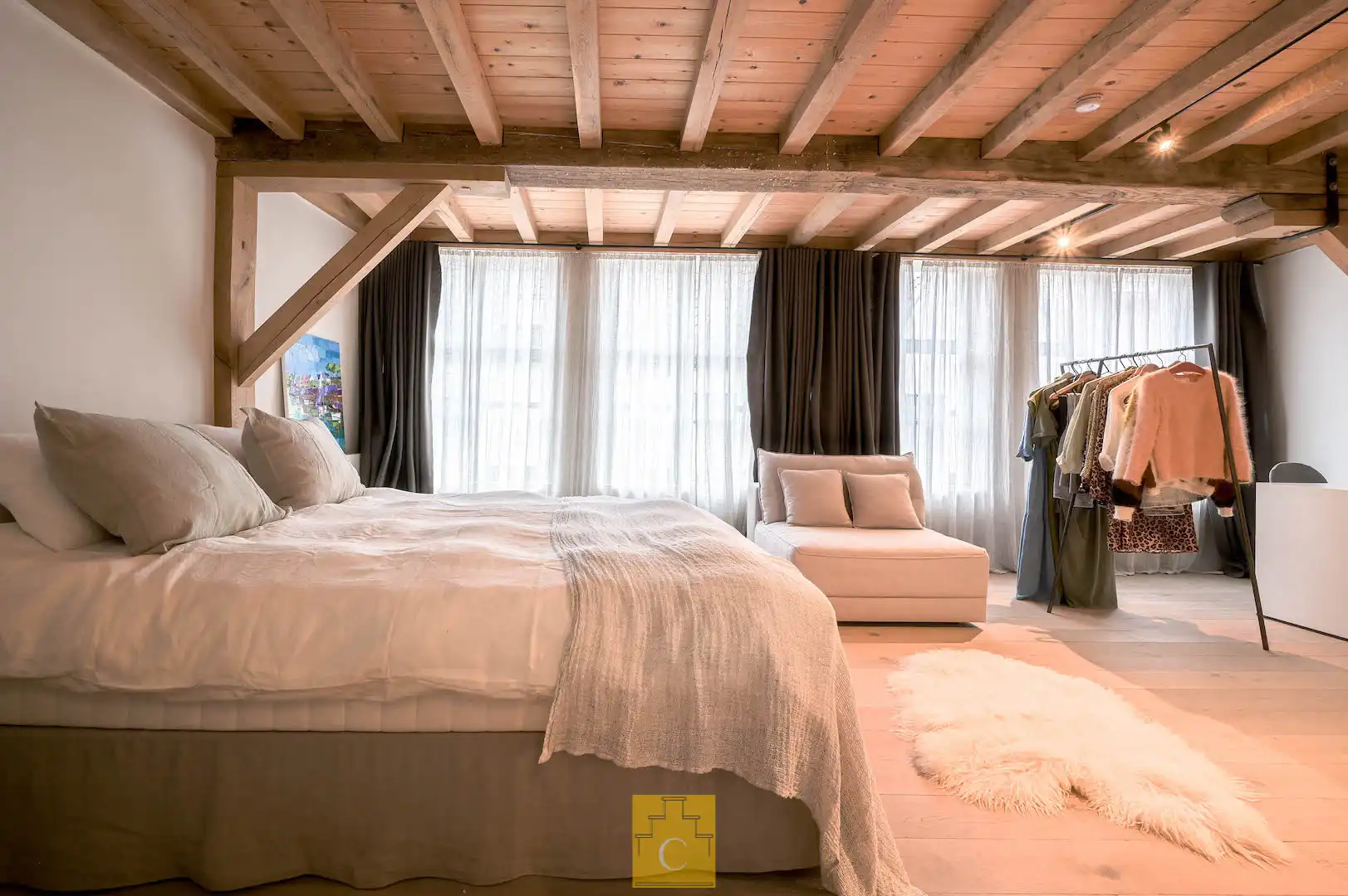 exclusief trapgevelhuis met lift en terras en tuin aan de rei nabij Sint-Jakobskerk en palend aan het Sebrechtspark foto 19