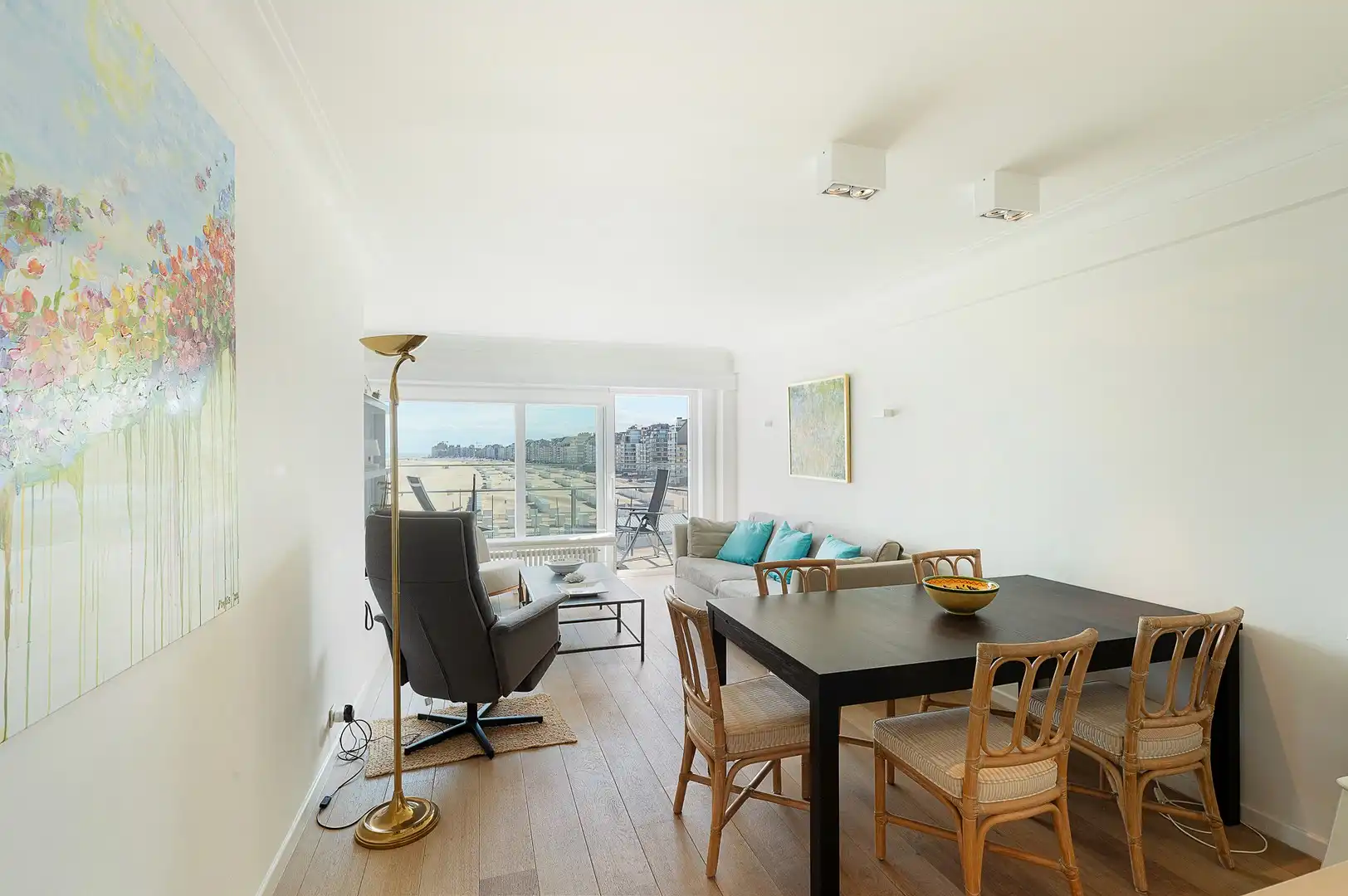 Appartement met frontaal zicht op zee, gelegen aan het Albertstrand. foto 14