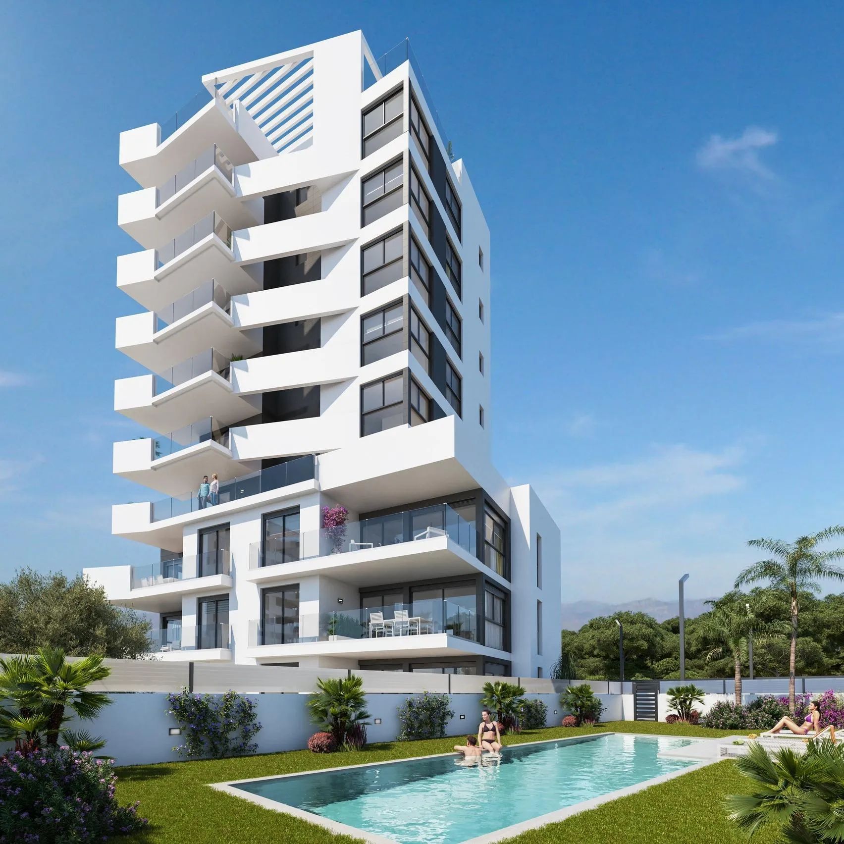 Ontdek het moderne leven in Guardamar del Segura! Appartementen met prachtig zicht! foto {{pictureIndex}}
