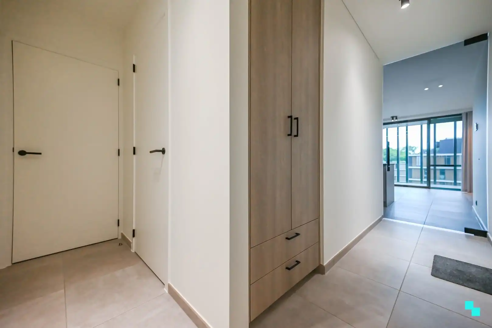 Hoekappartement in blok VI van residentie Blauwpoorte foto 13