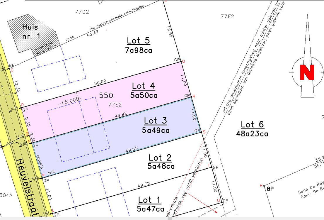 Grond te koop Heuvelstraat rechts v/1 - 3461 Molenbeek-Wersbeek