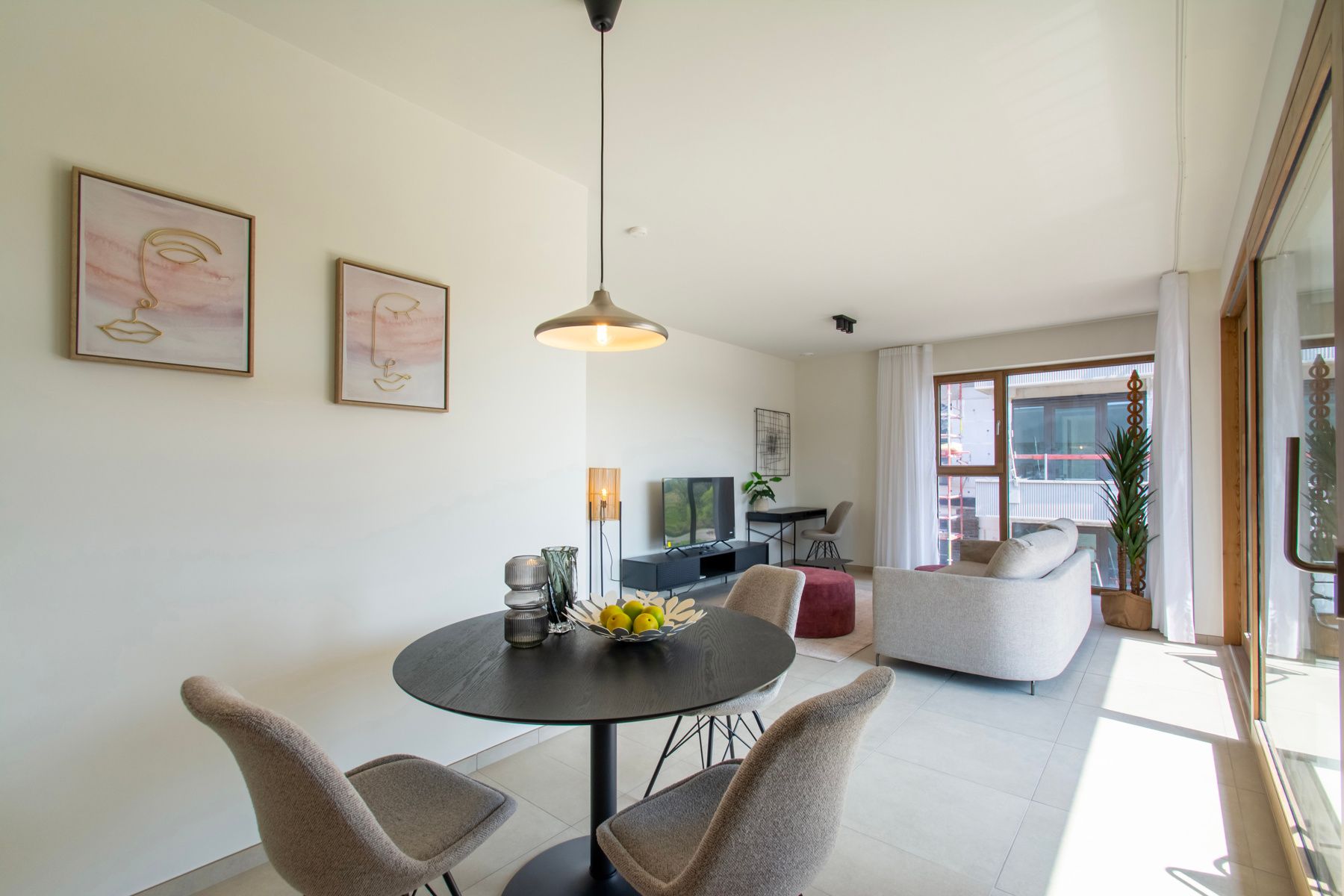 Gemeubeld en comfortabel 1slpk appt. met terras foto 5