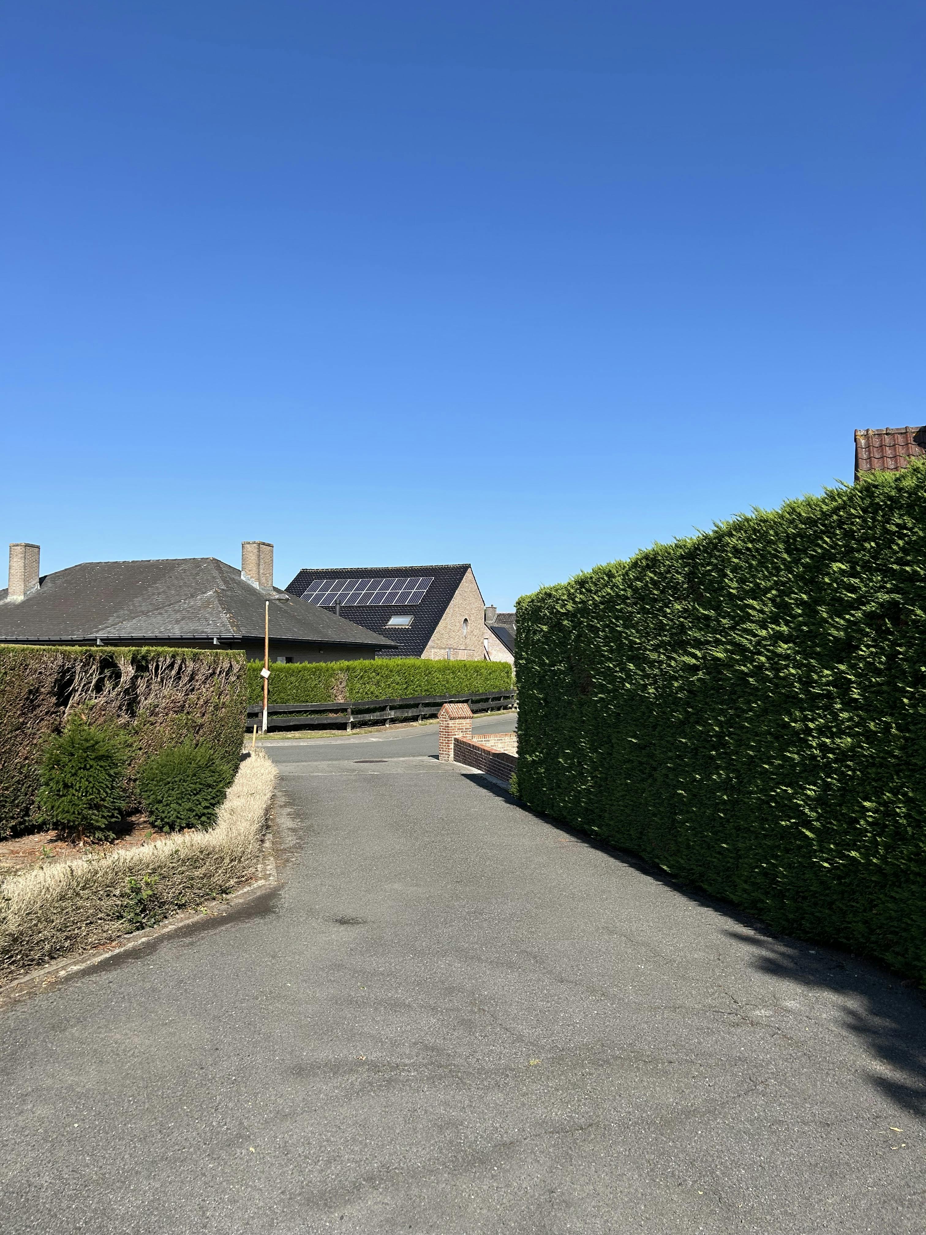 Bouwgrond van 554 m² met uitweg, garage en carport foto 7