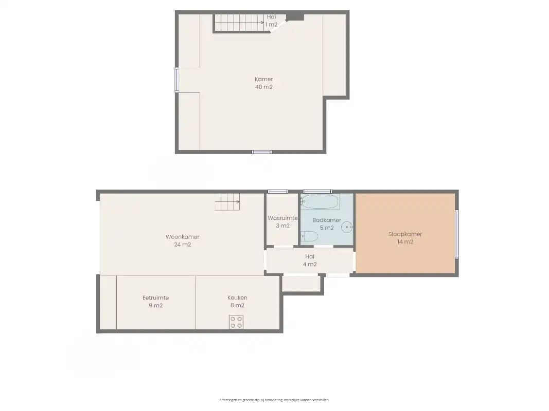 Appartement met 2 slaapkamers foto 14