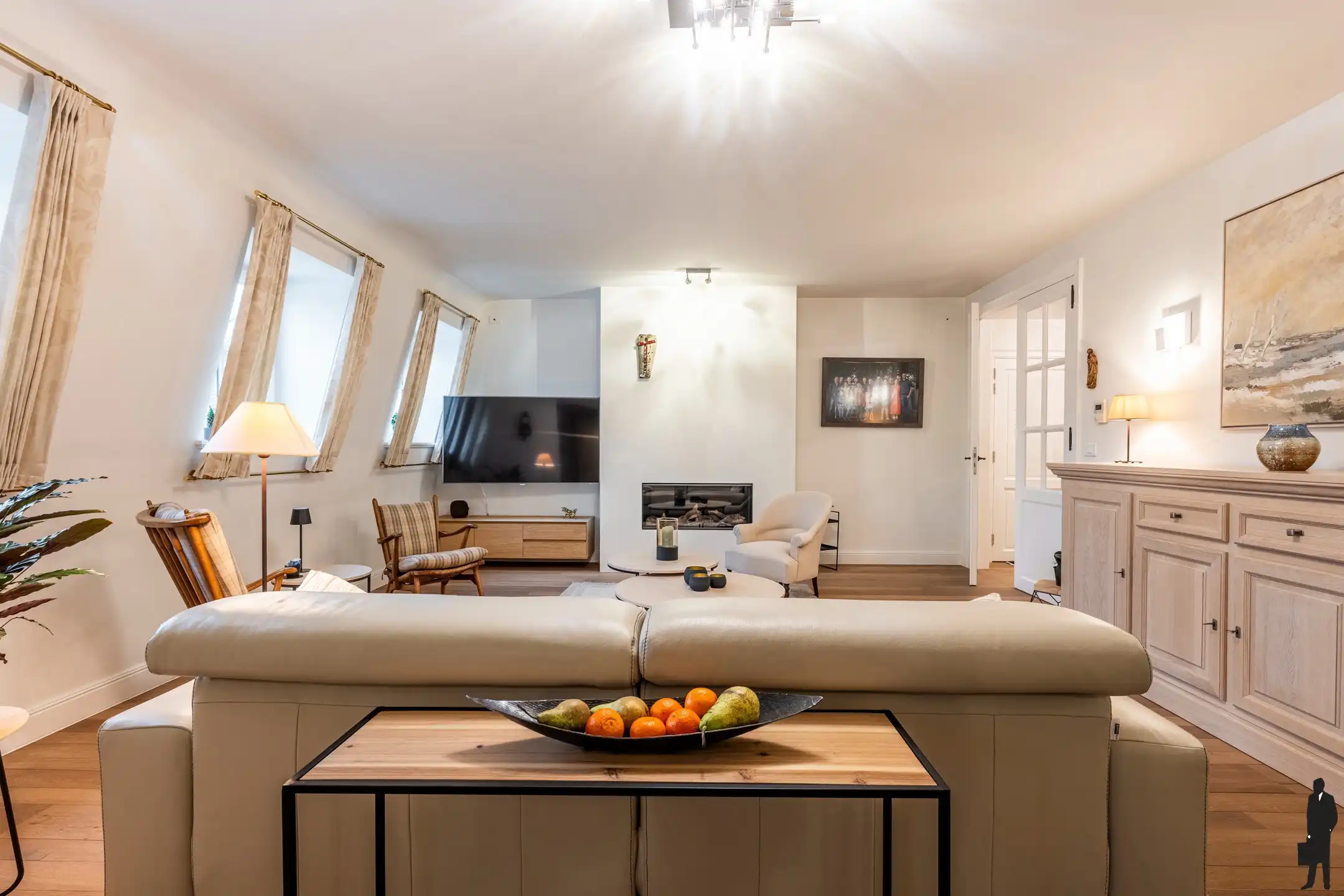 Stijlvol appartement met 2 slpks, 2 badks en zuidterras foto 4