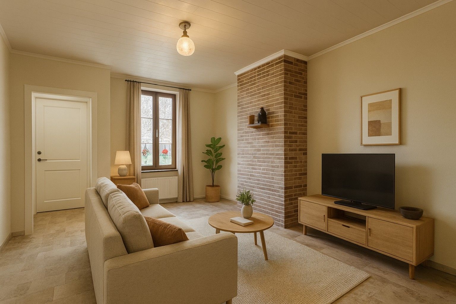 Halfopen bebouwing met twee slaapkamers te koop in Lembeke foto 2