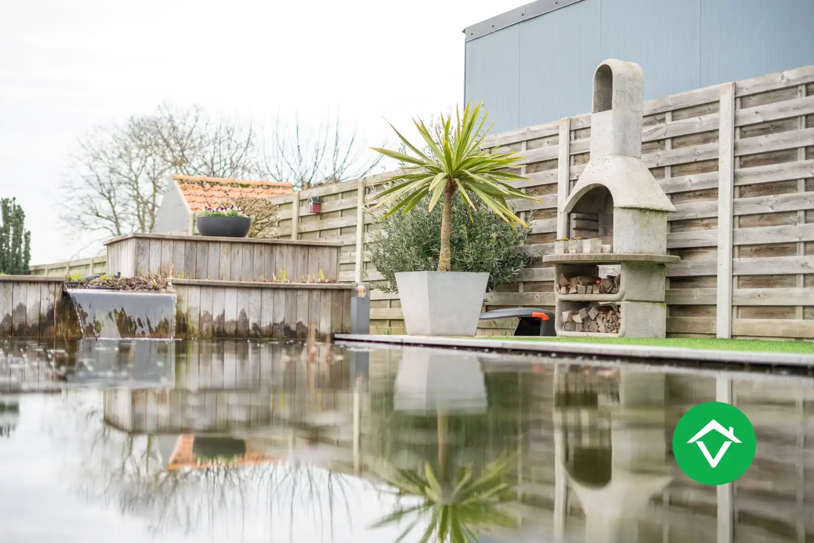 Alleenstaande woning met 4 slaapkamers en garage te Aartrijke foto 30