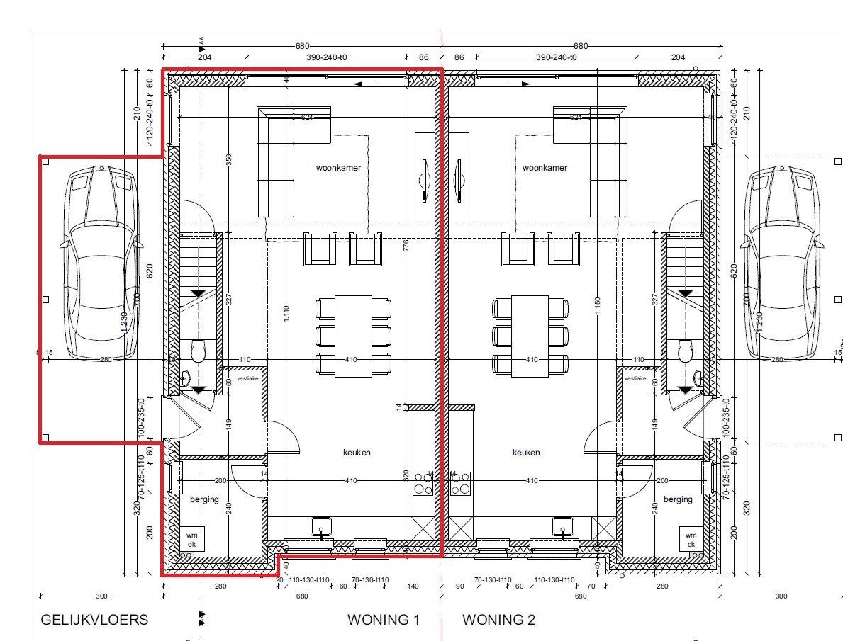 Halfvrijstaande nieuwbouwwoning met drie slaapkamers en carport foto 10
