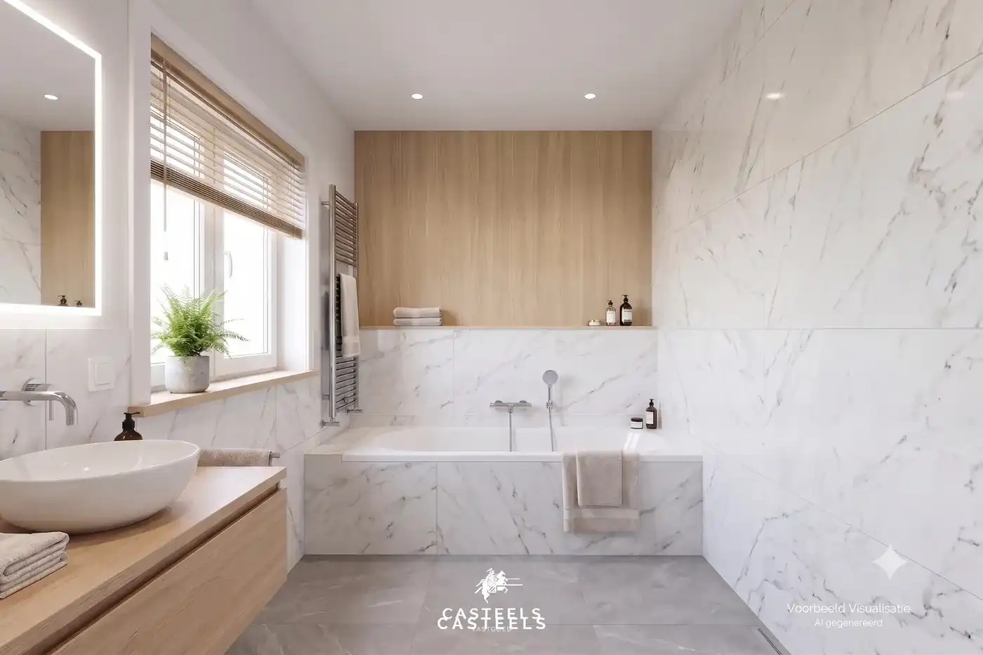 Woning met ruim werkatelier op 1.009 m² in centrum Lochristi foto 14