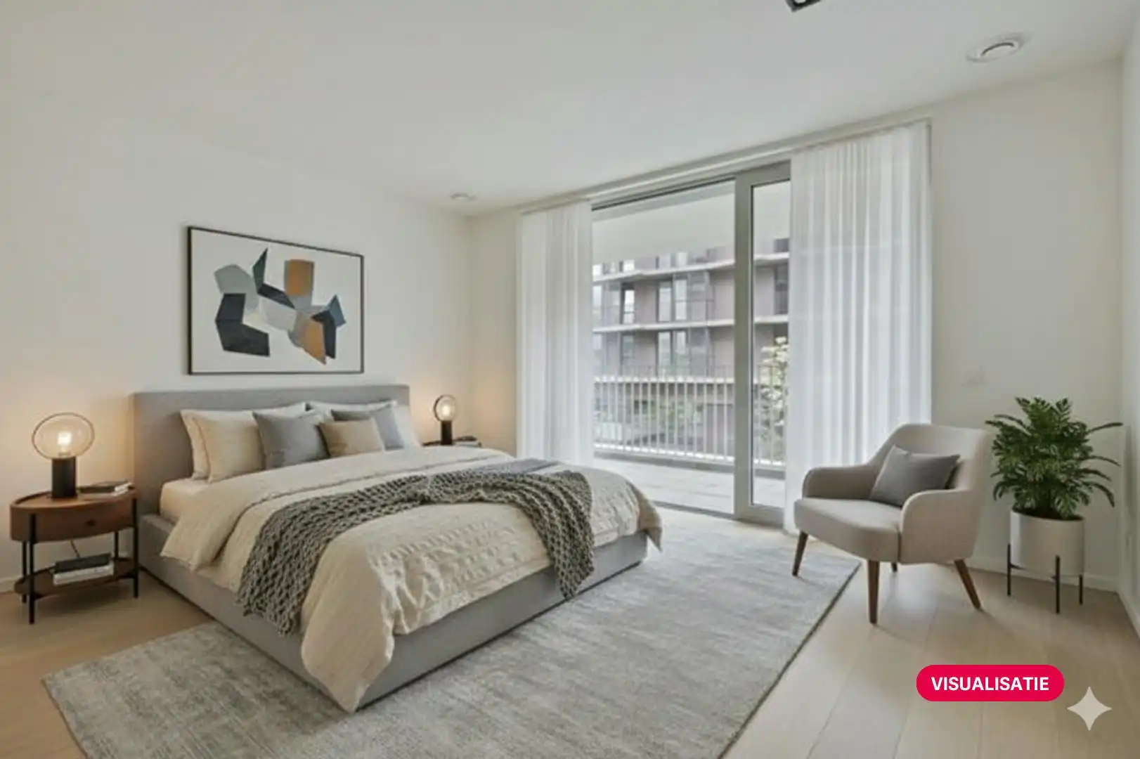 Recent appartement te koop in residentie Havn Antwerpen Zuid foto 3