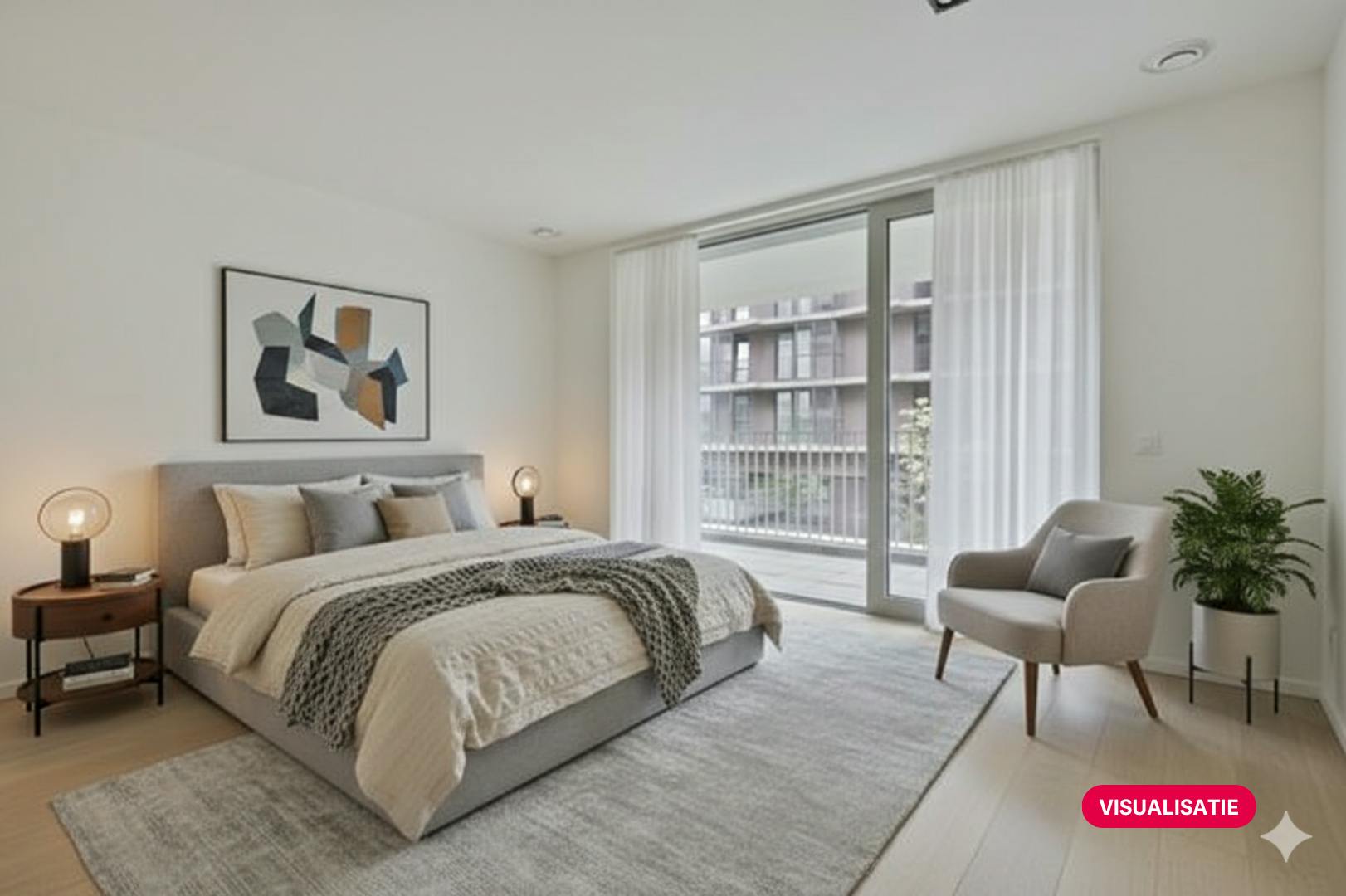 Recent appartement te koop in residentie Havn Antwerpen Zuid foto 3