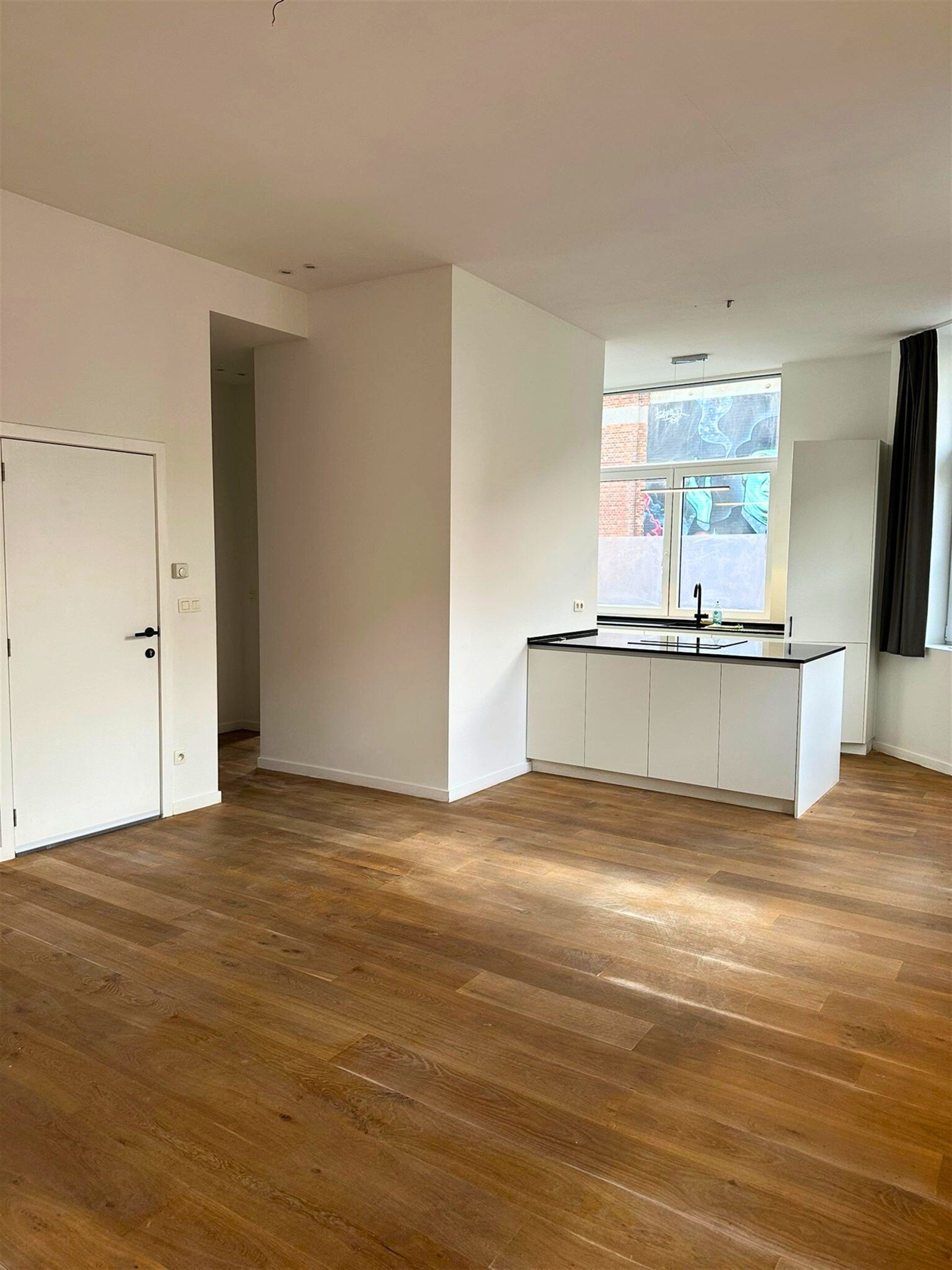 Volledig gerenoveerd gelijkvloers appartement met 2 slaapkamers  te huur in Merksem foto 3
