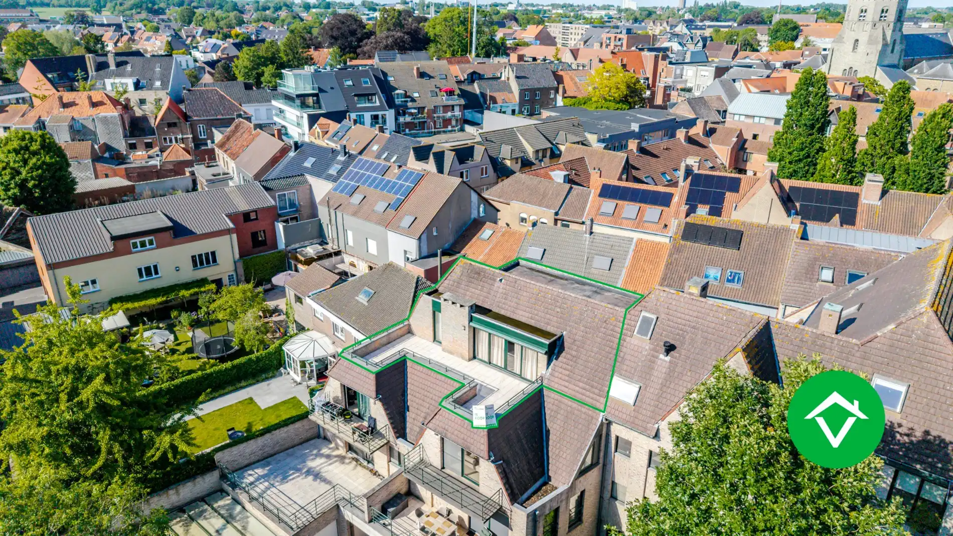 Prachtig gelegen penthouse met 3 slaapkamers en garage in centrum Torhout foto 27