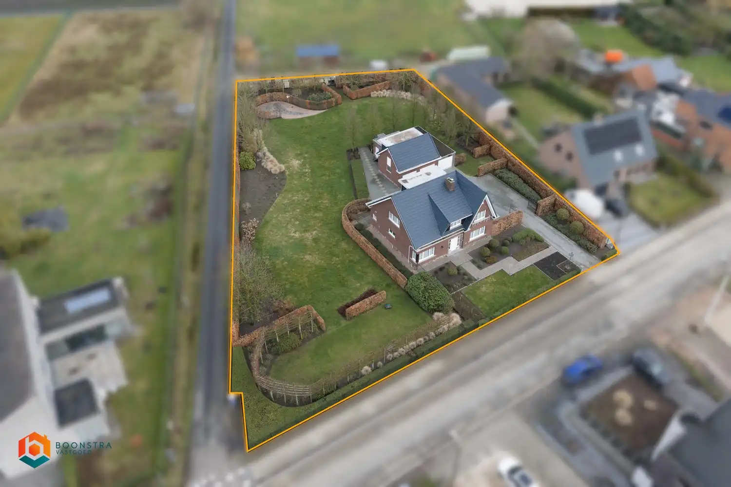 Hoofdfoto van de publicatie: Landelijke woning met 4 slpkrs en tuin op perceel van 2935 m² te Putte