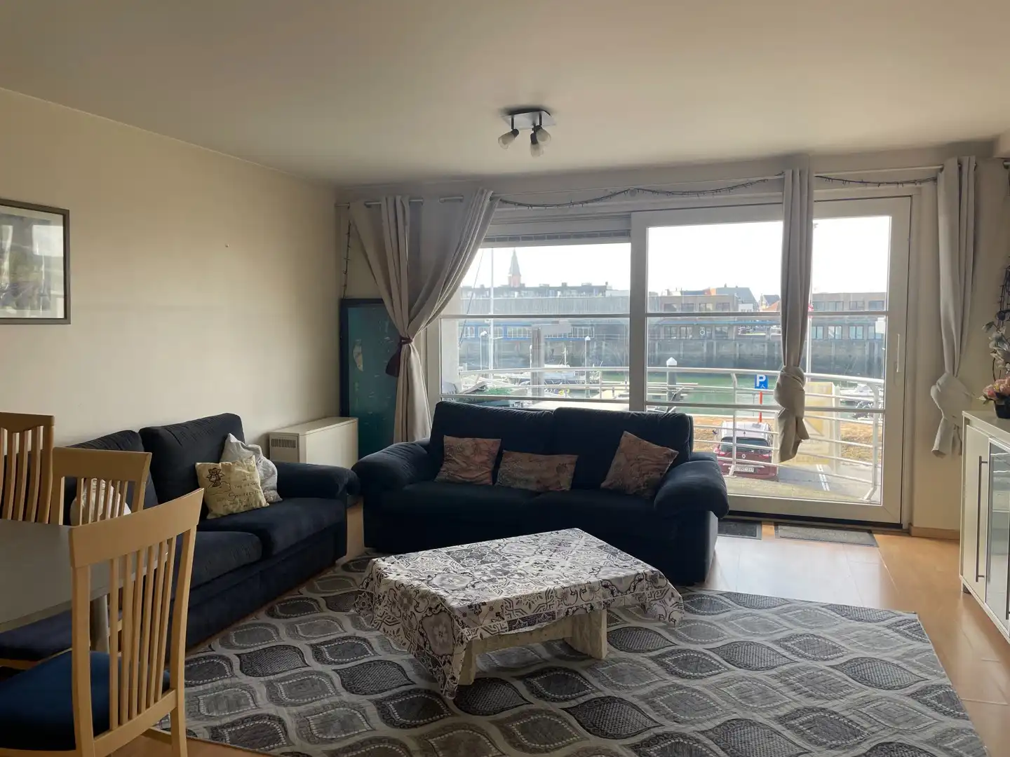 Gemeubeld appartement met 1 slaapkamer in Zeebrugge foto 2