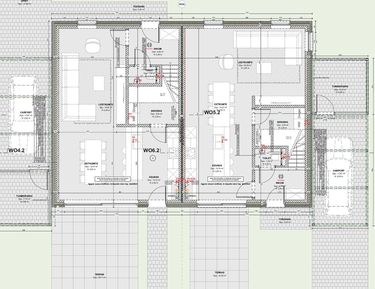 8 moderne nieuwbouwwoningen op percelen van 3 are foto 13