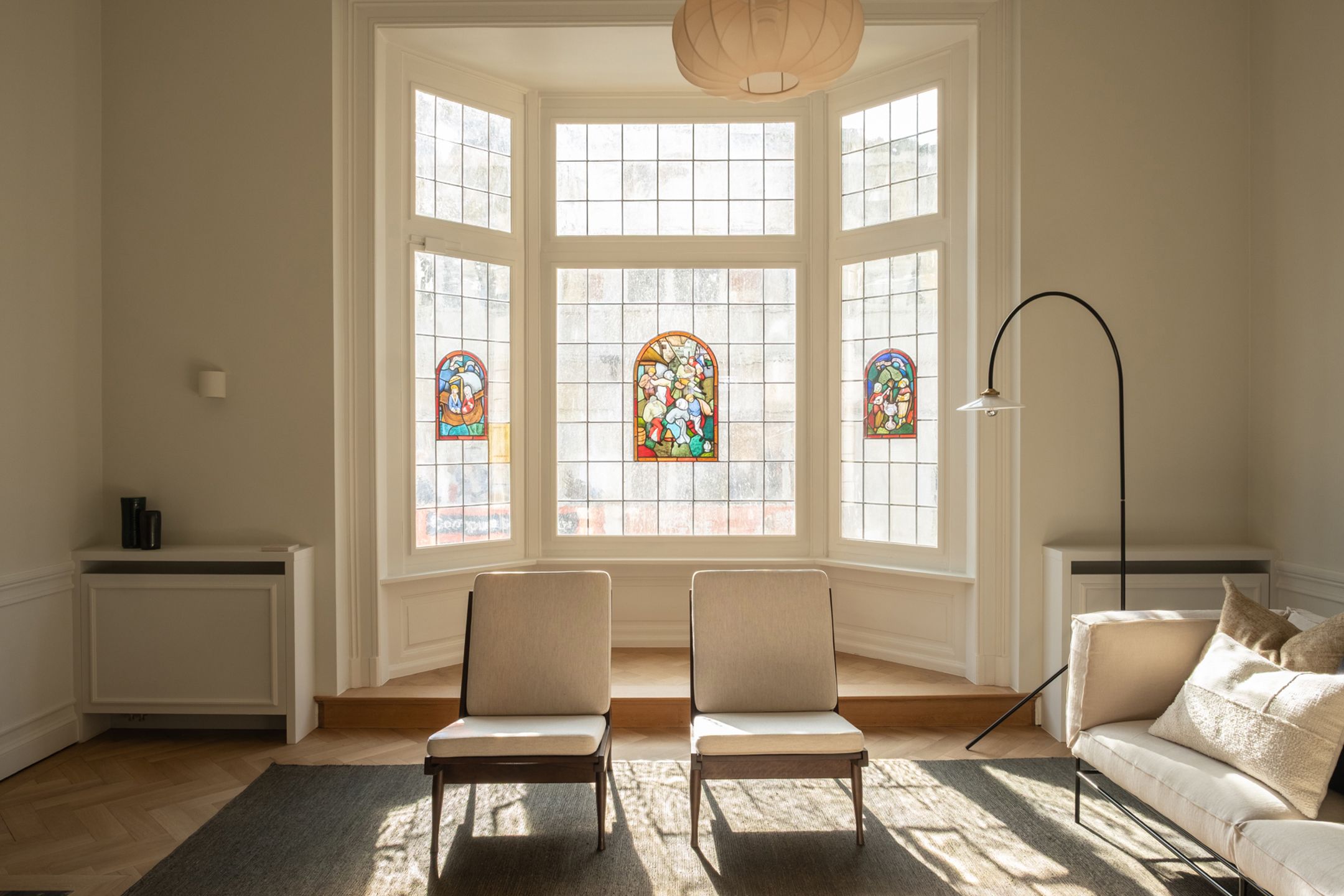 ANTWERPEN-HARMONIE - Subliem herenhuis met tuin foto {{pictureIndex}}