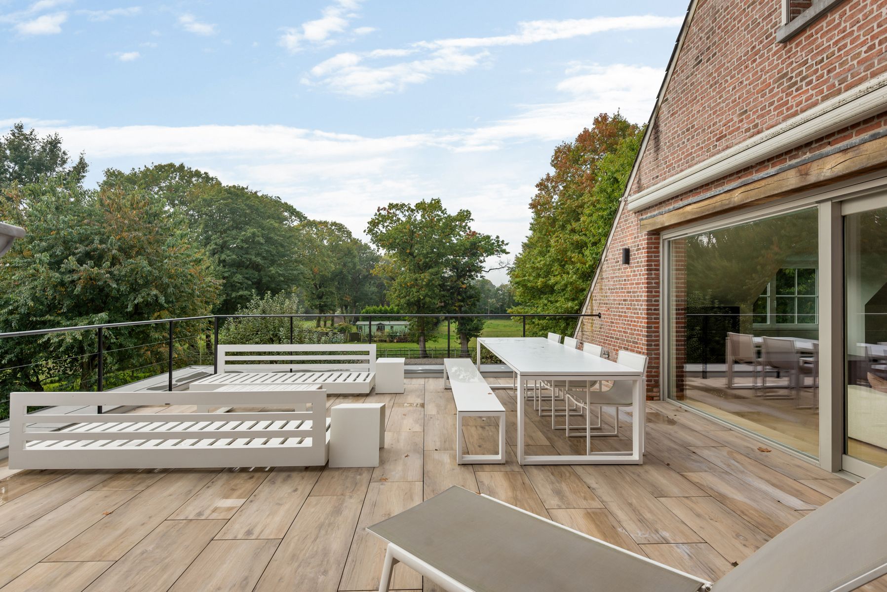 Exclusief duplex dakappartement met zicht op weiland. foto 35