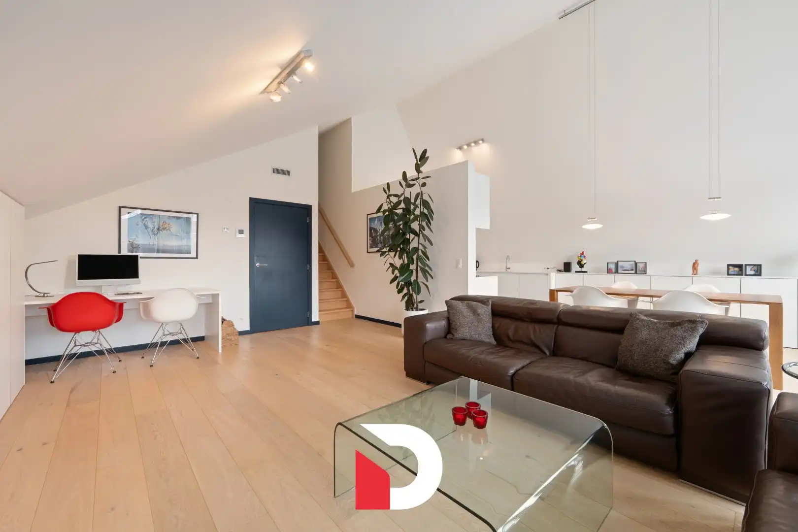 Dakappartement met 3 slk en riant zonneterras te Kristus-Koning foto 6