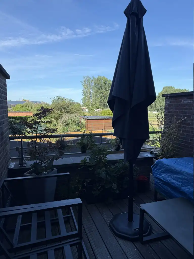 Triplex appartement met 3 slpks, bureel, garage en terras foto 15
