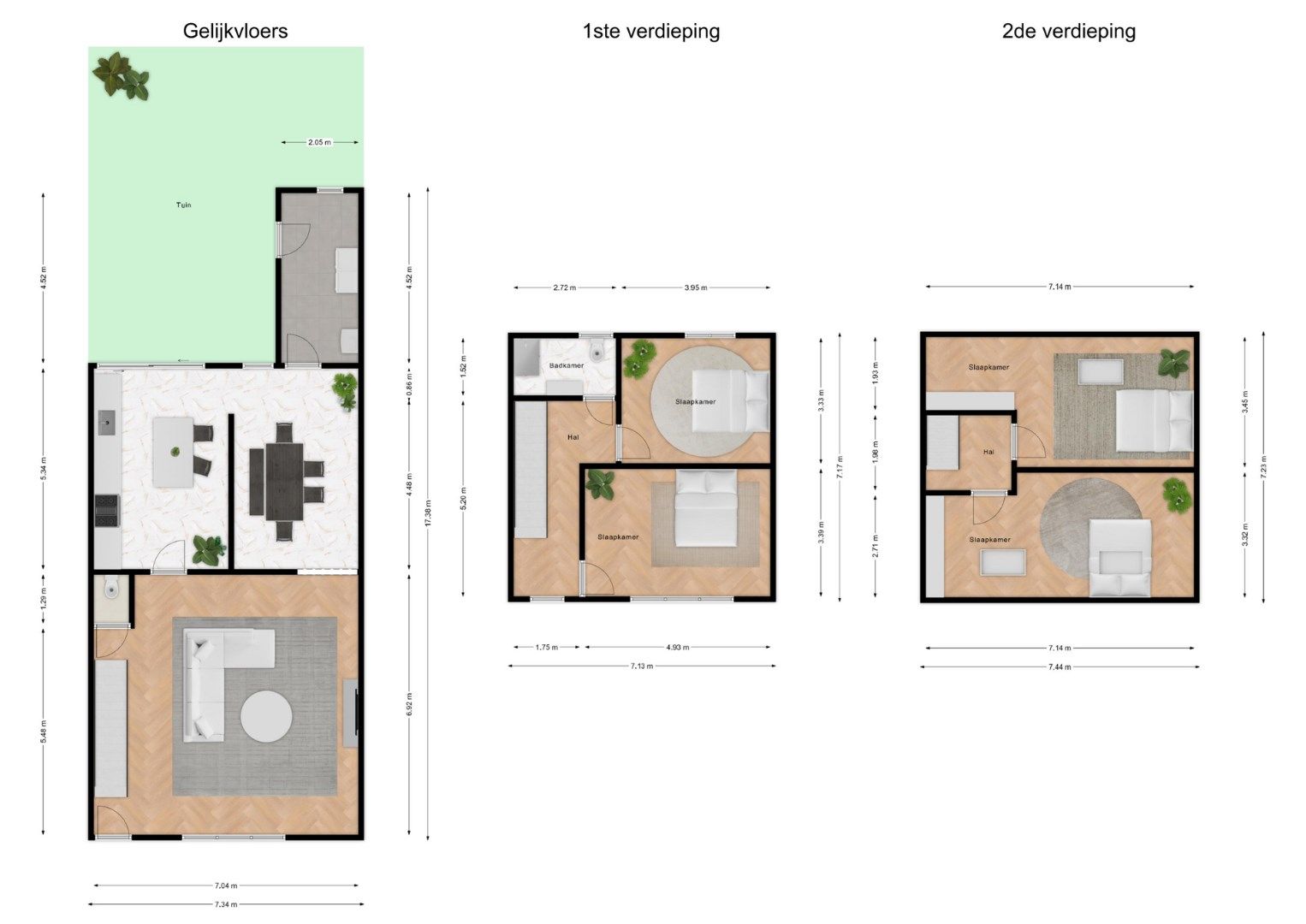 Energiezuinige woning 3/4 slaapkamers, tuin en polyvalente ruimte foto 11