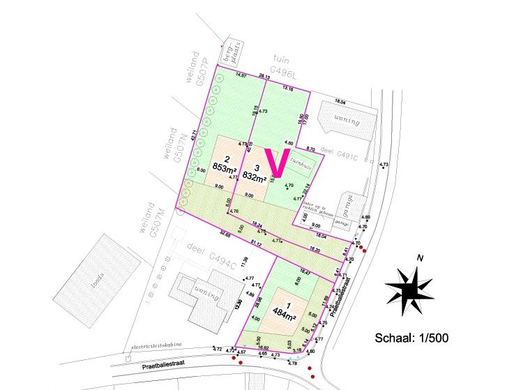 LAATSTE WONING  - Pastoriestijl - nieuwbouw&nbsp;met 4 slpk, en GROTE Zuidgerichte tuin te Oedelem - OPP; 853 m² foto 3