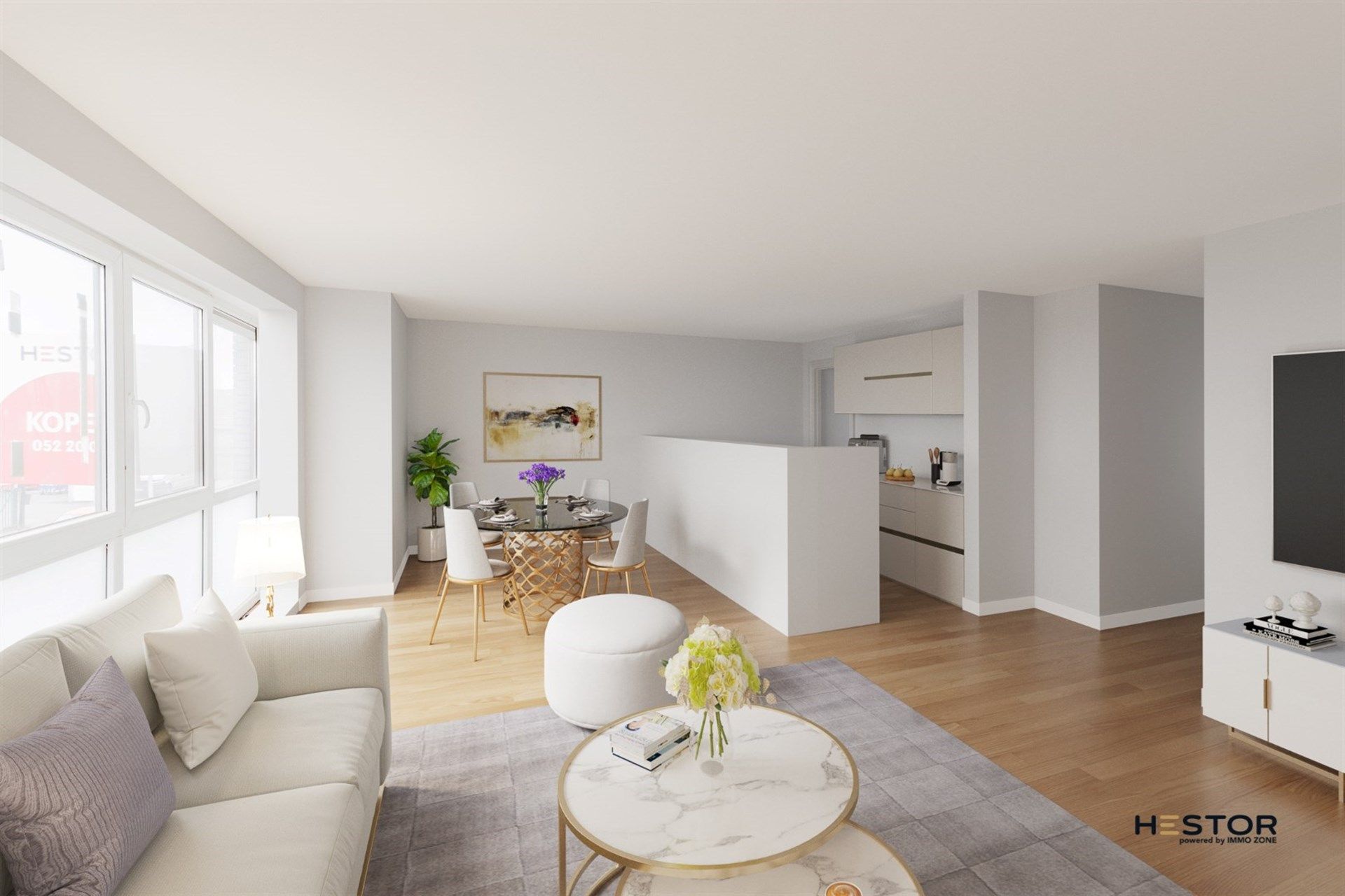 Casco nieuwbouwappartement in Sint-Gillis-Waas foto 2