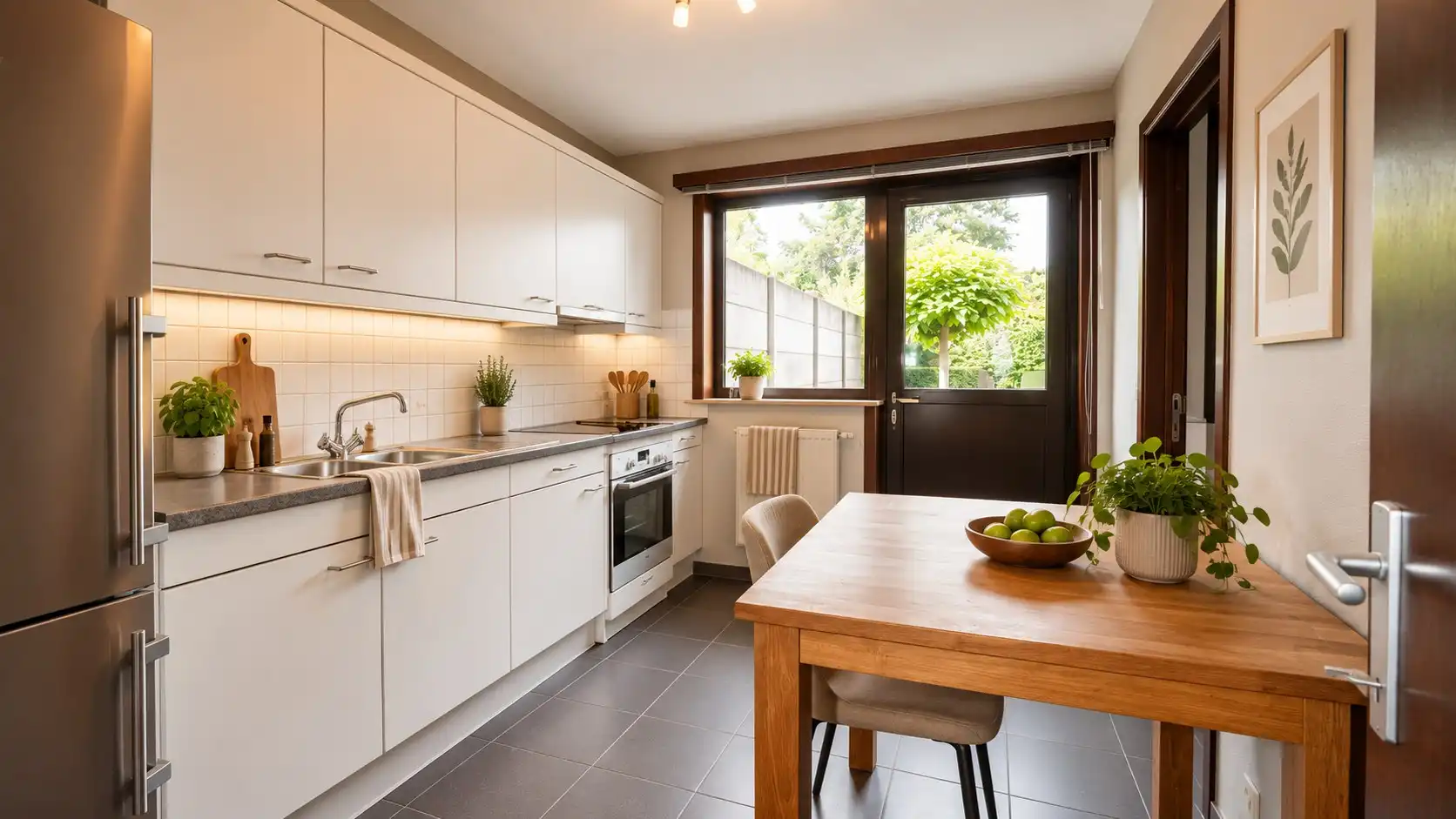 Appartement met terras, tuin en garage te Lokeren  foto 4