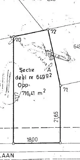 Residentiële villagrond voor OB - 716m². foto 6