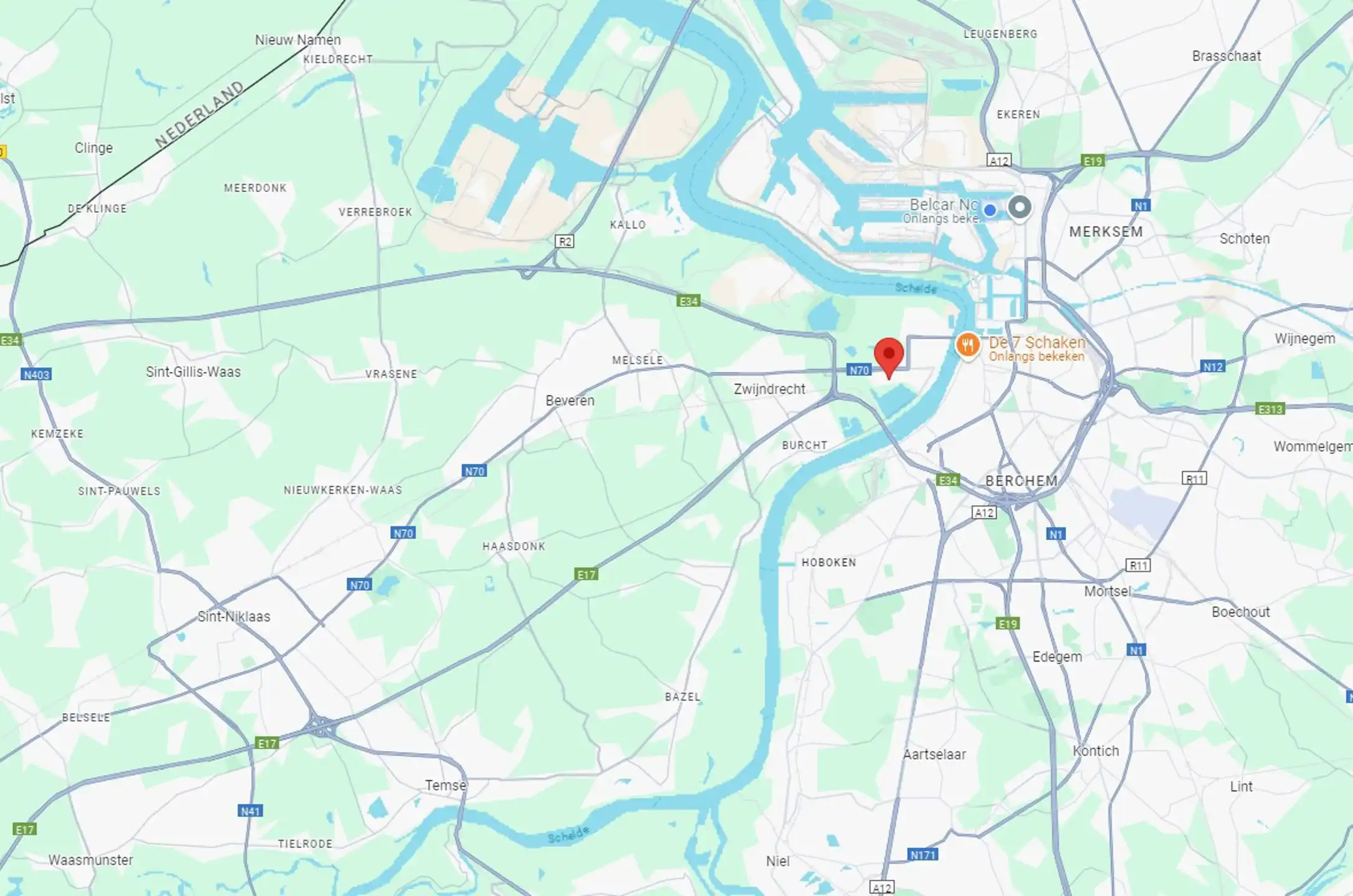 Kantoren te huur 1.251 m² op Linkeroever, Antwerpen   foto 13