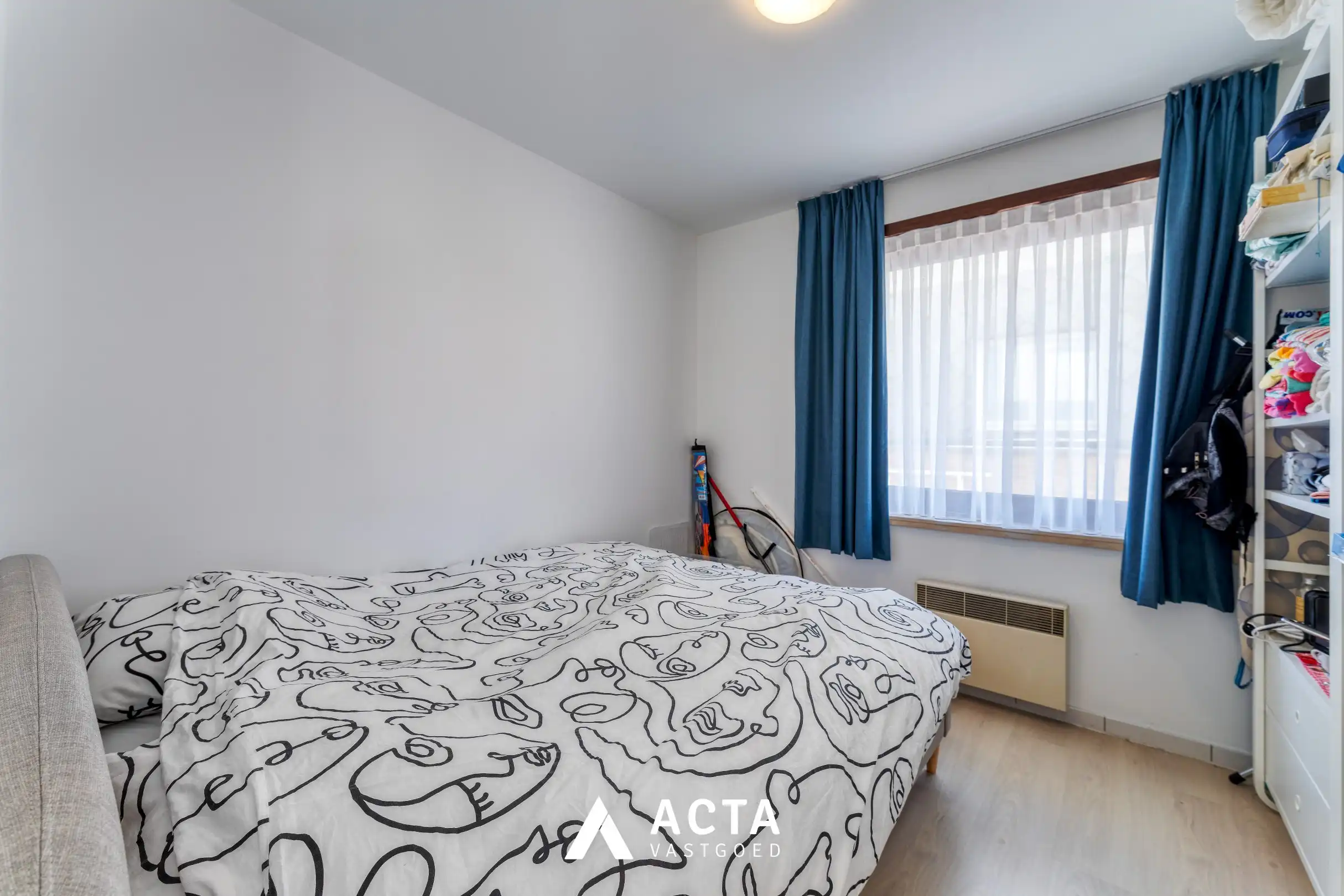 Gelijkvloers 3-slpk-appartement+tuin in Mariakerke foto 9