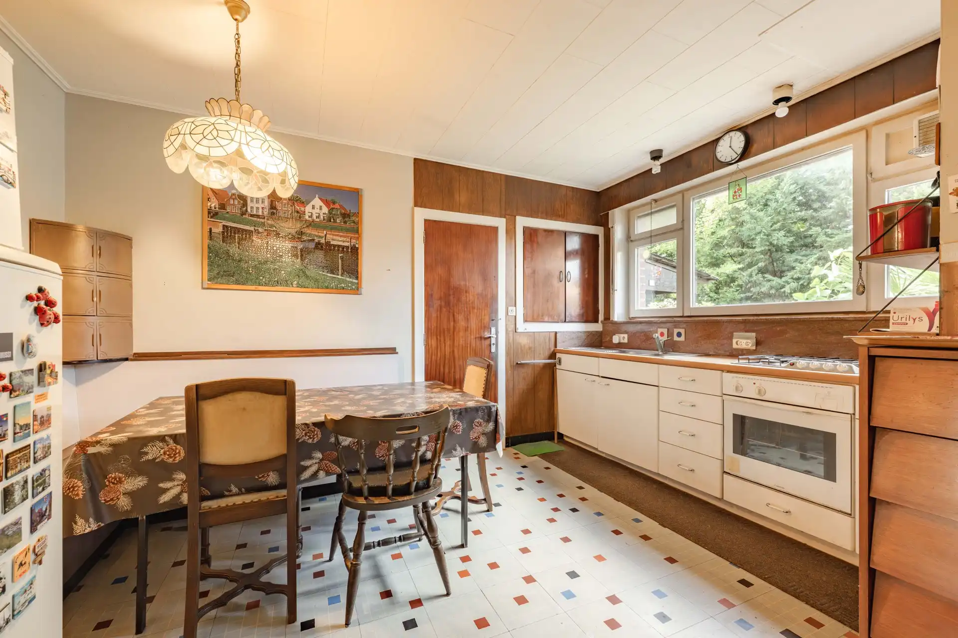 Charmante, op te knappen, statige villa met 3 slaapkamers en garage op een ruim perceel gelegen in het groen TE KOOP in Wielsbeke. foto 13
