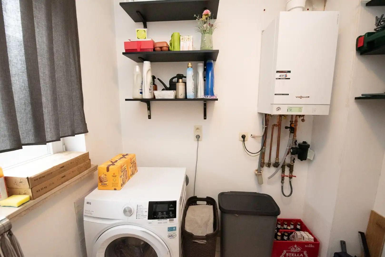 Gelijkvloers appartement in centrum Waregem met tuintje & garage. foto 11