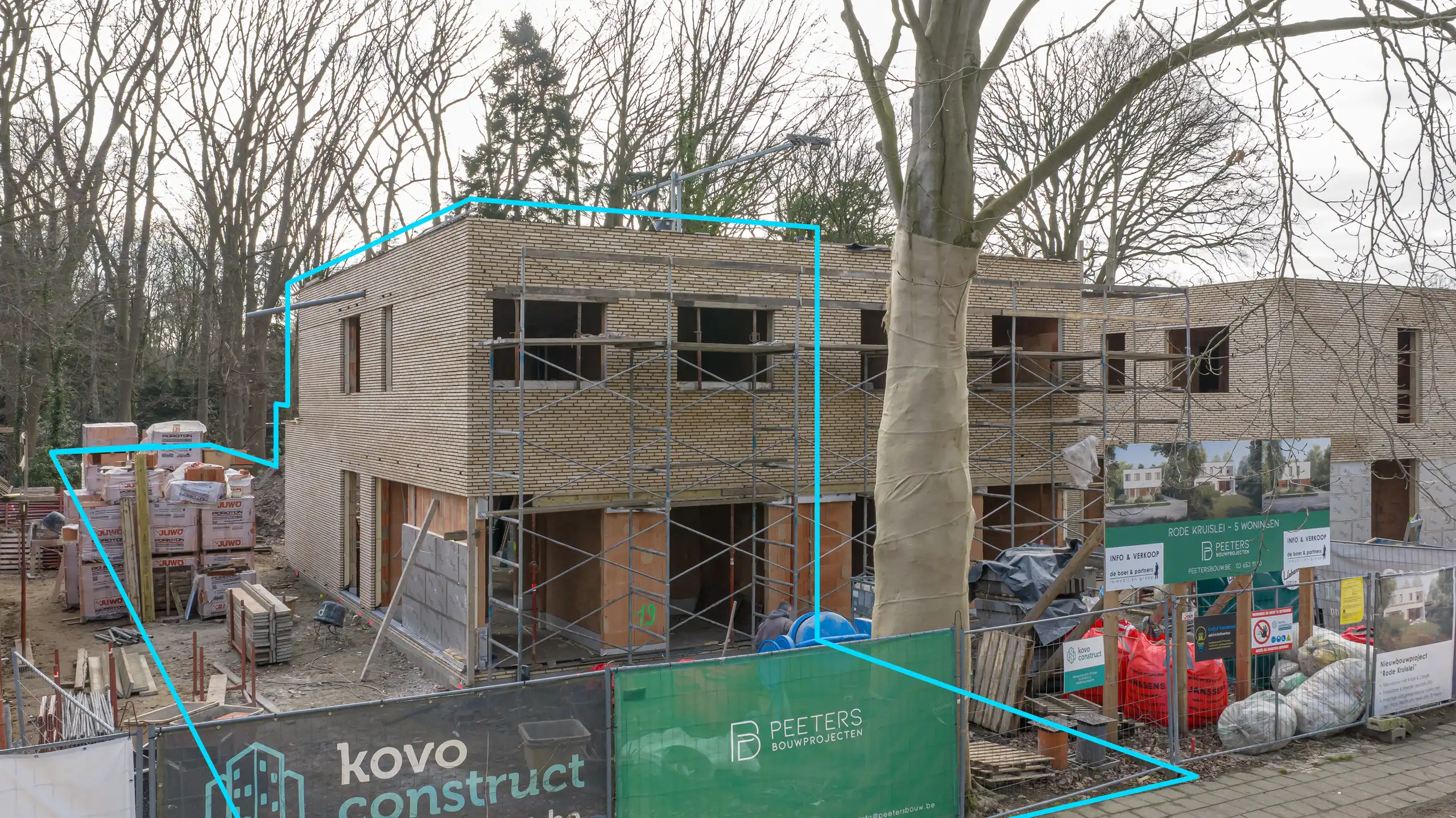 Nieuwbouwproject met halfopen woningen, 4 slpk en 2 badk! foto 12