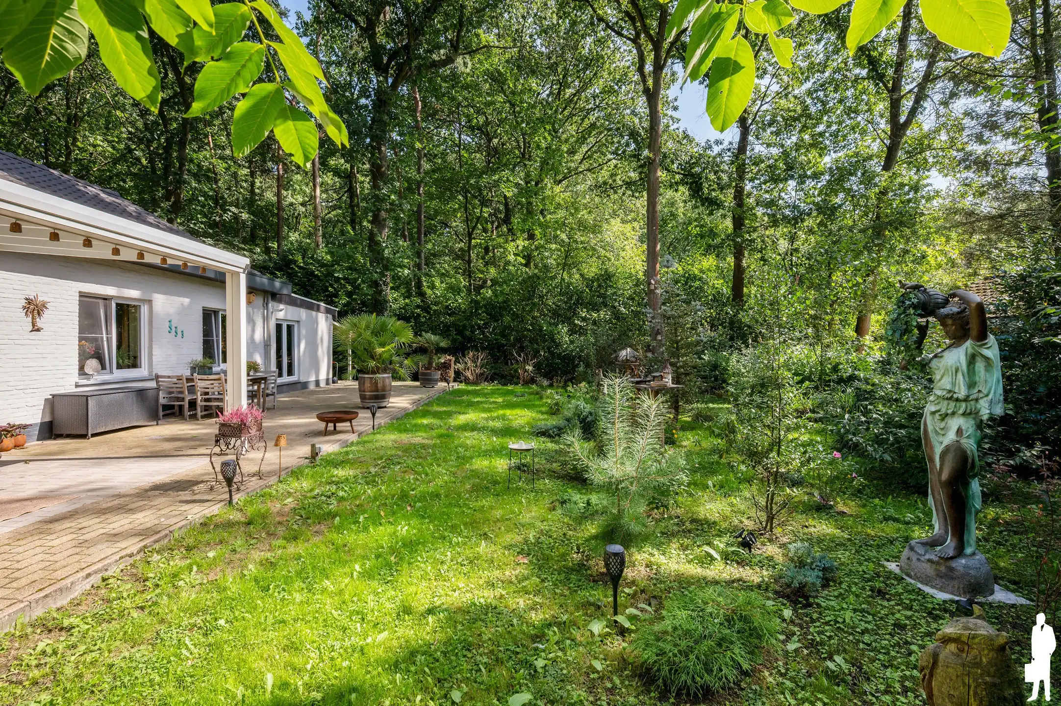 Volledig gerenoveerde gelijkvloerse woning met 2 slaapkamers en zonnige tuin in een rustige, bosrijke omgeving te Essen Wildert foto 38