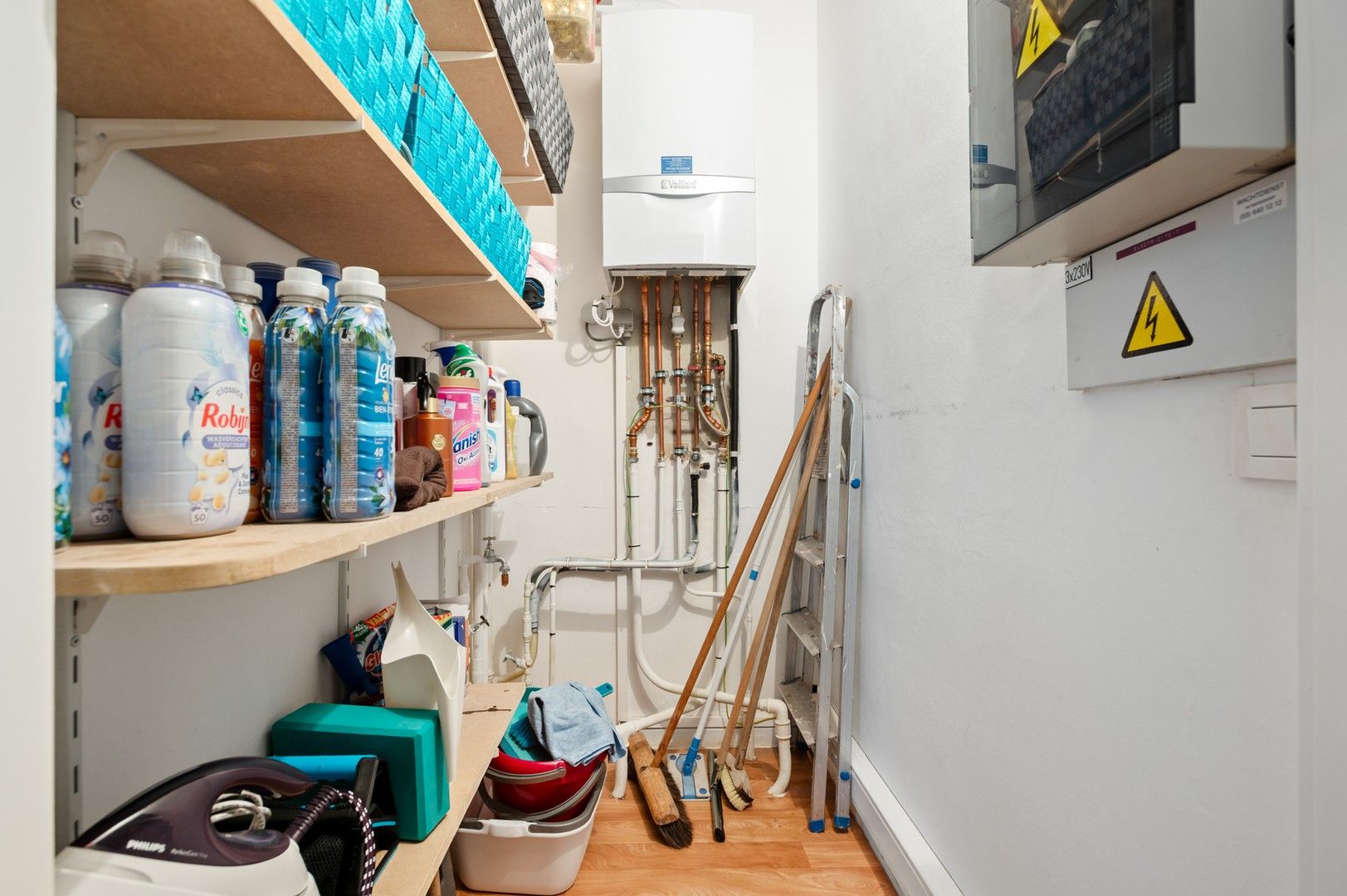 Knap app (EPC B) in doodlopende straat in centrum Burcht foto 16
