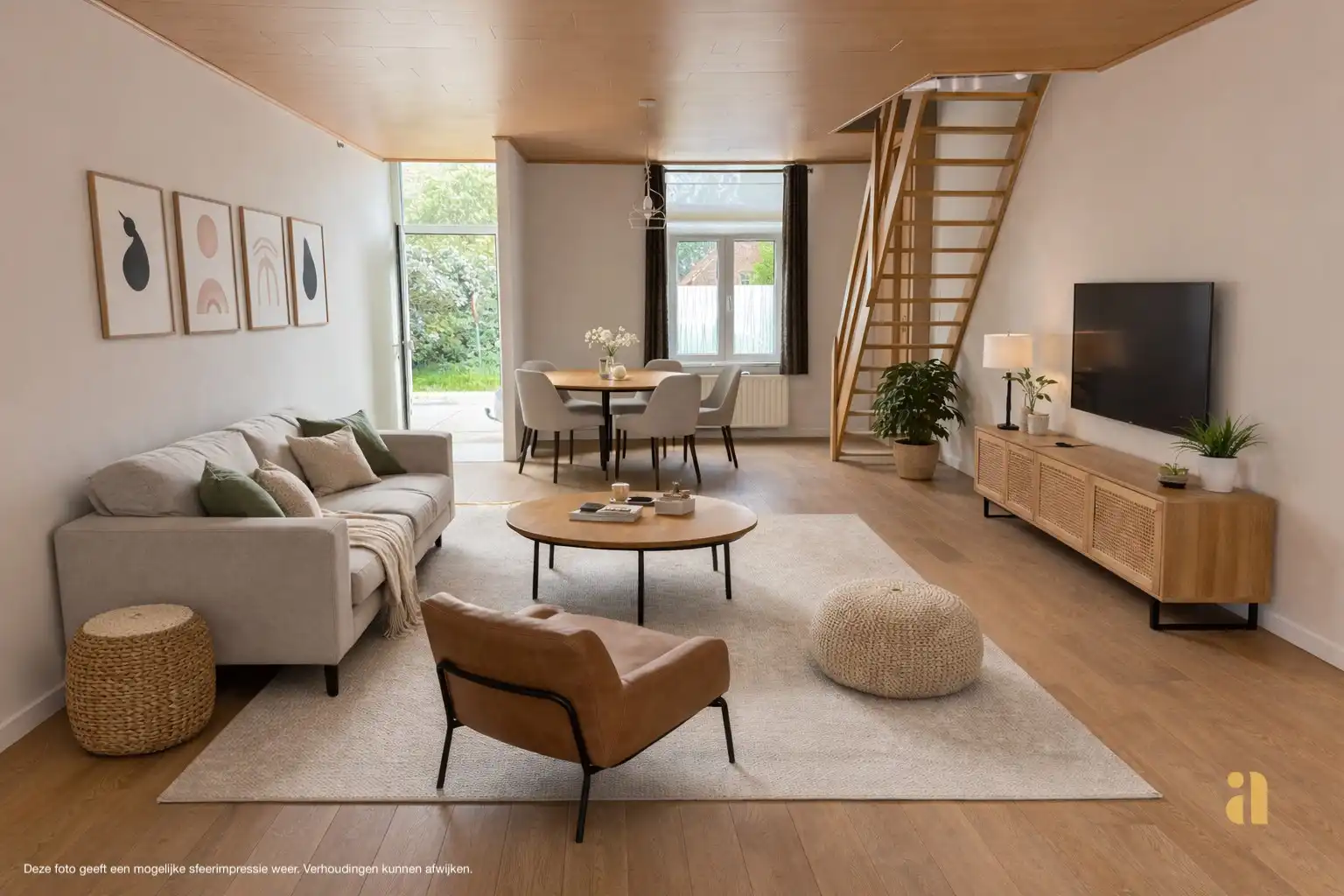 Instapklare woonst met zonnige tuin én een ontsnappingsroute! foto 2