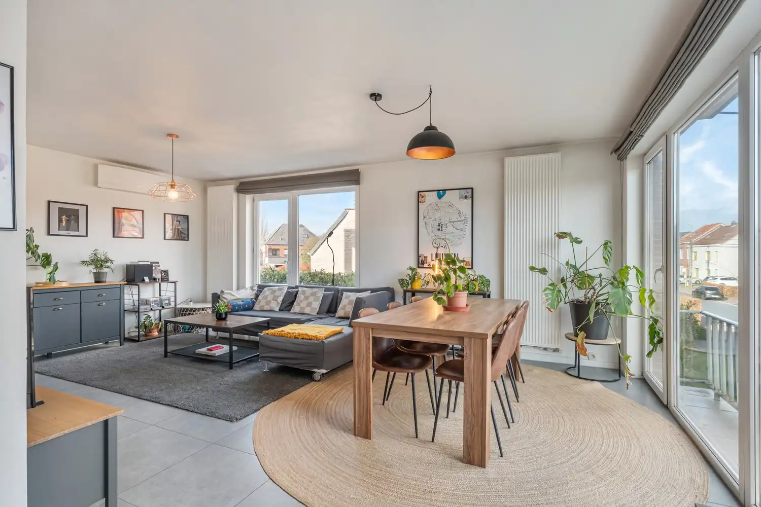 Gerenoveerd en lichtrijk appartement met 2 mooie slaapkamers, een ruim terras en een garagebox te Herent! foto 9