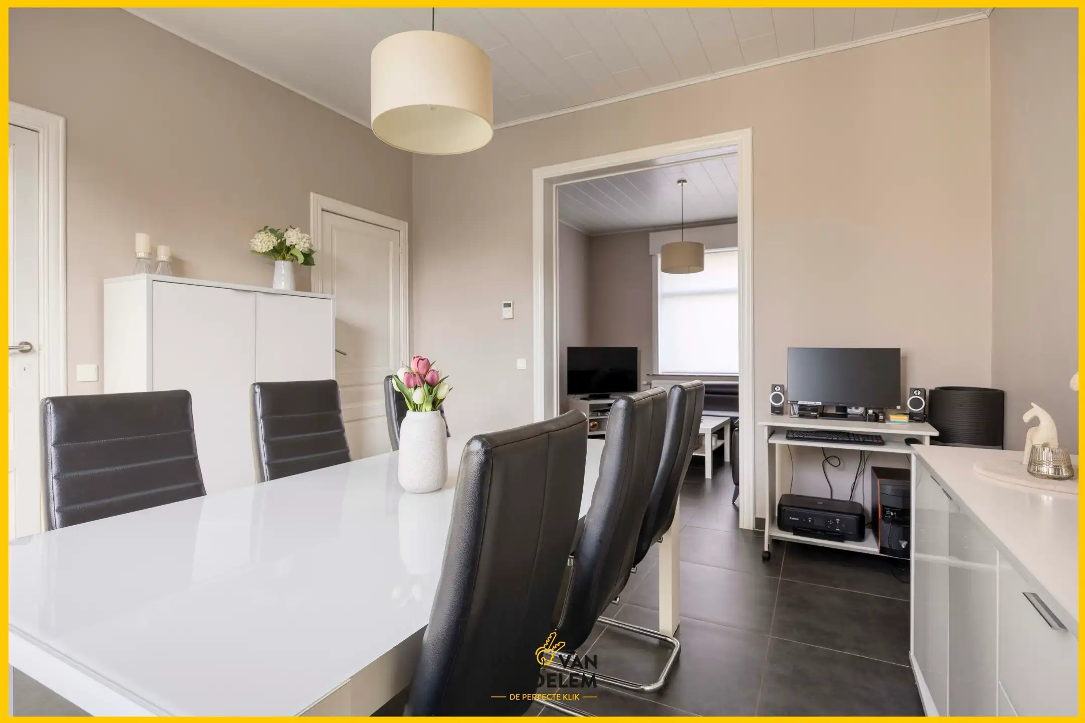 ENERGIEZUINIGE 2-GEVELWONING MET 3 SLPKS, TERRAS, EN TUIN foto 5