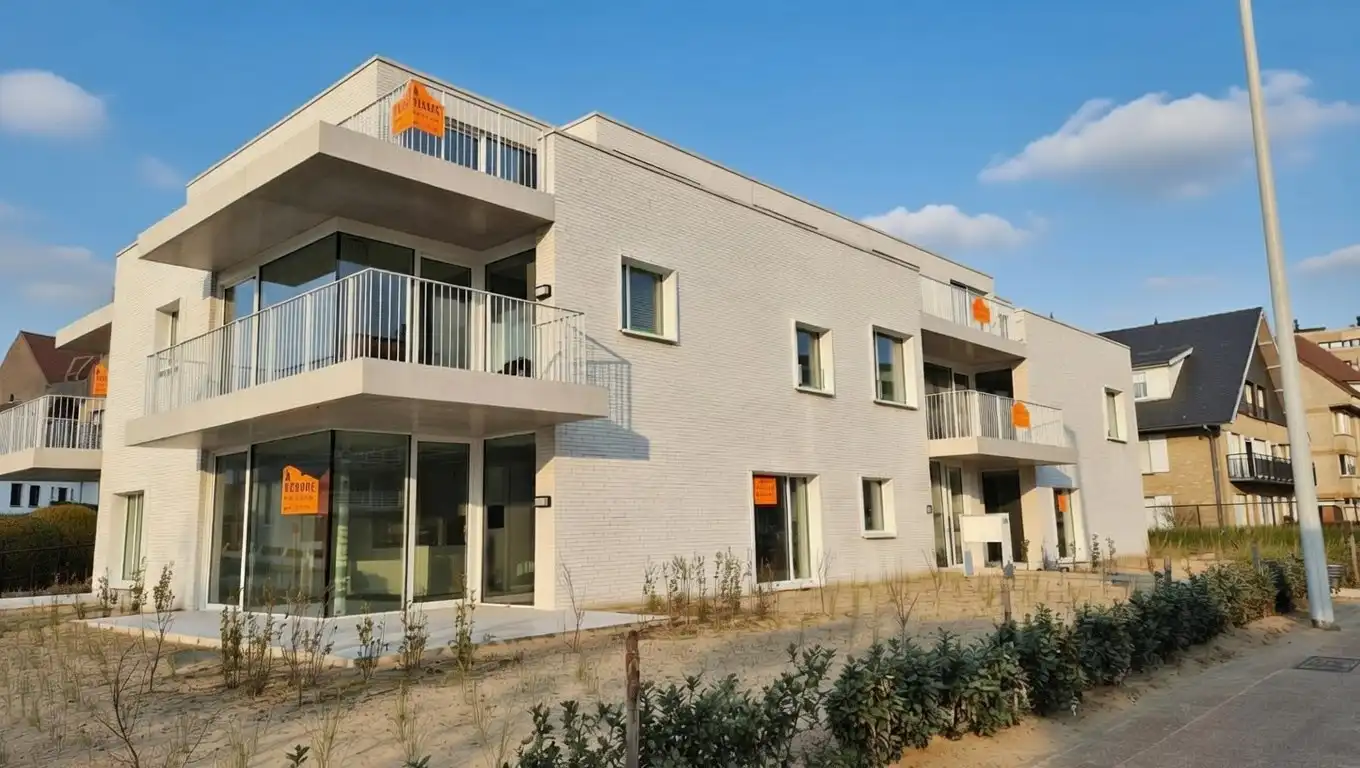 Luxe appartementen te Koksijde: 8 Standaard appartementen met 2-3 slaapkamers en 89-114 m2 bewoonbare oppervlakte foto 5