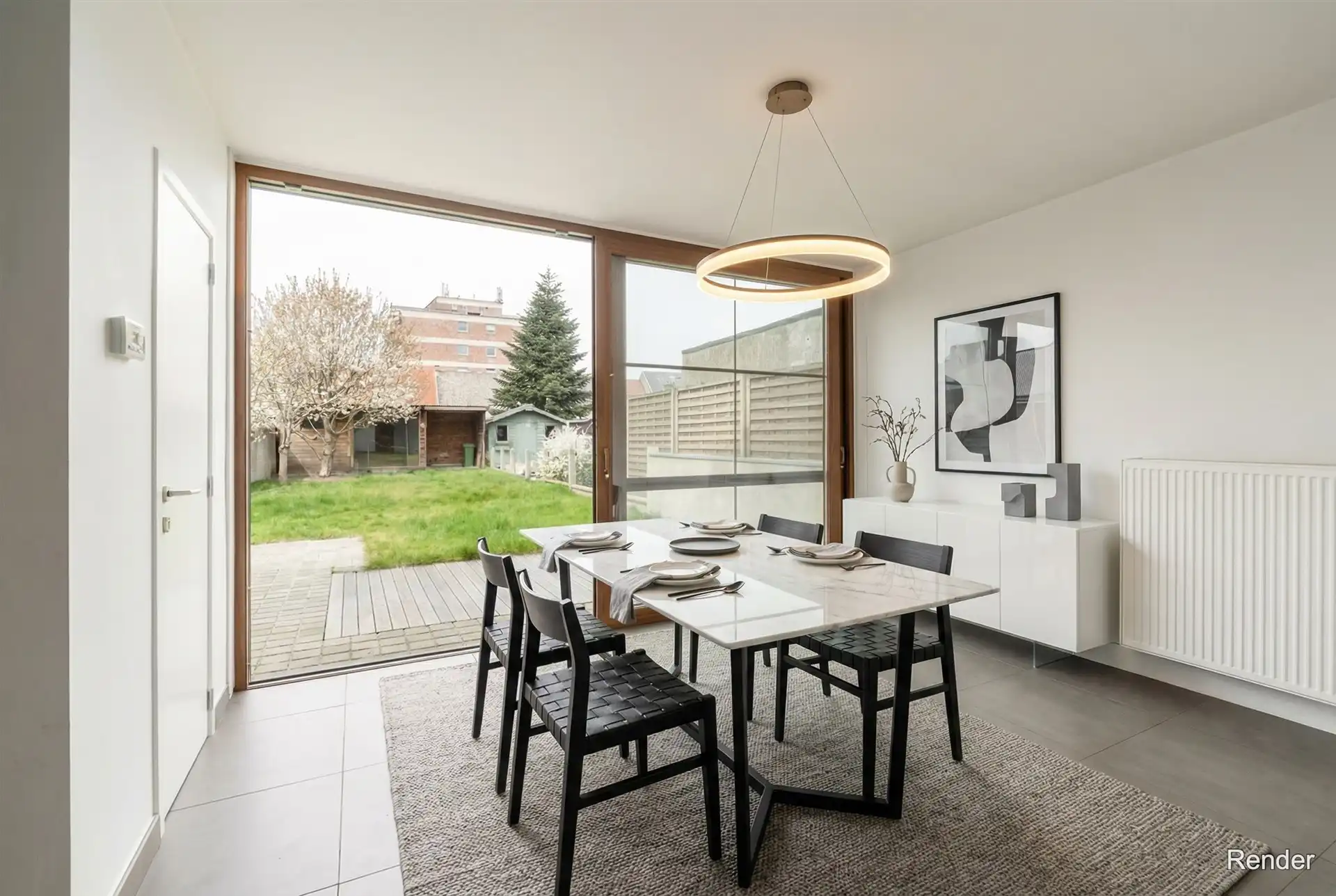 Instapklare, energiezuinige woning met tuin in Wetteren foto 8