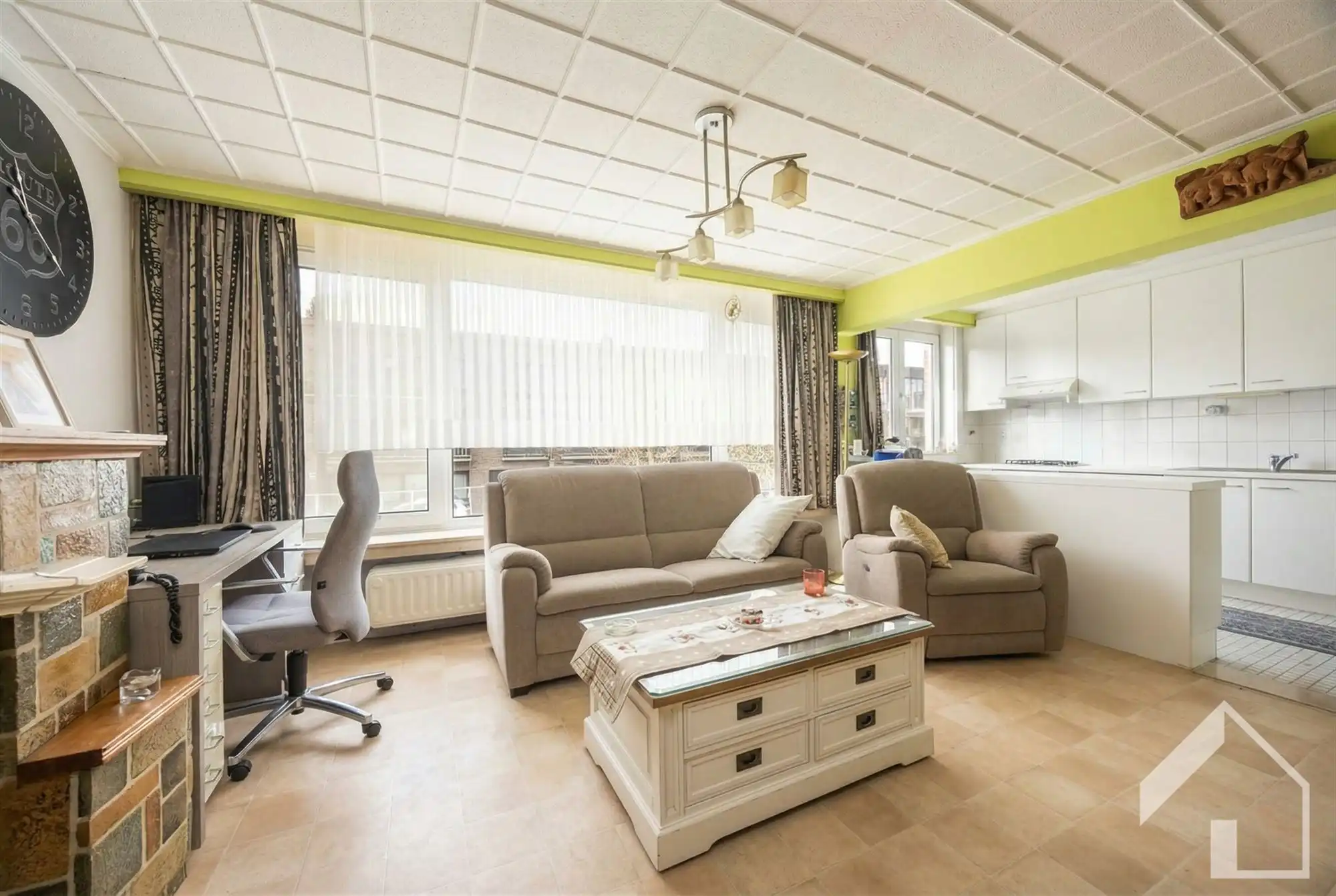 Appartement 1e verdieping + hele gelijkvloers incl garage foto 6