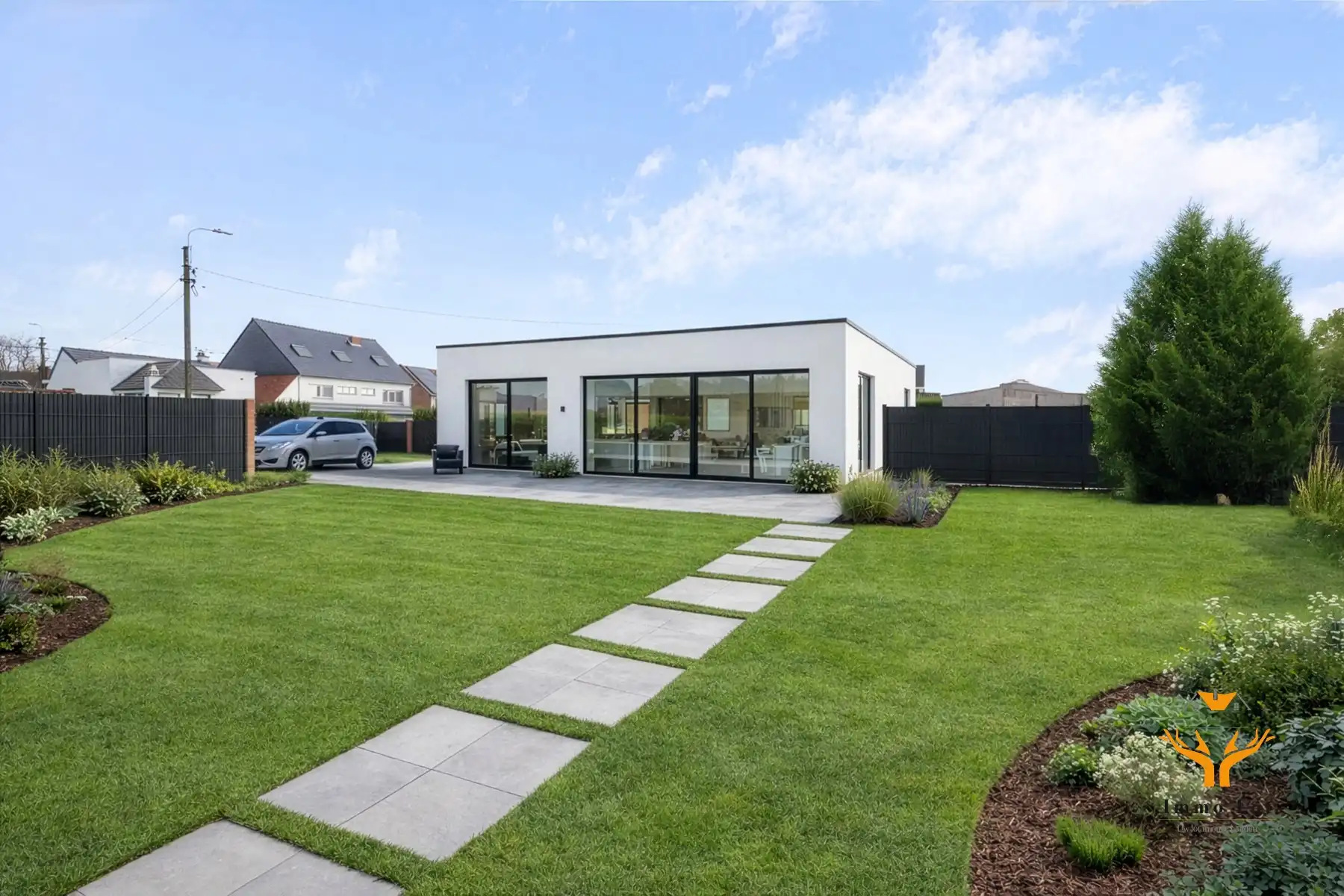 Ruim perceel bouwgrond van 847m² in het hart van Berlare foto 5