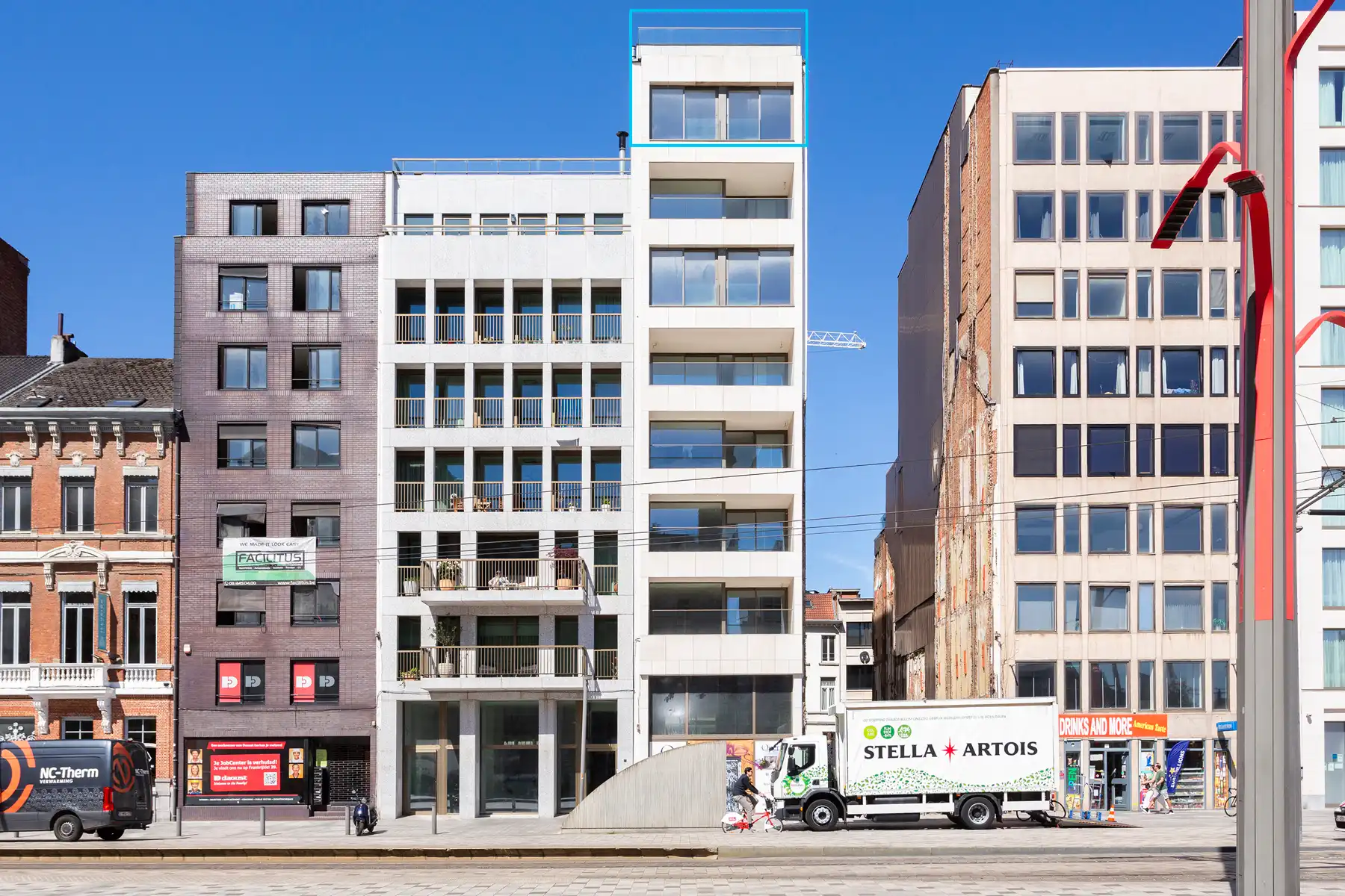 Exclusief penthouse frontaal zicht op Opera en ultra comfort foto 9
