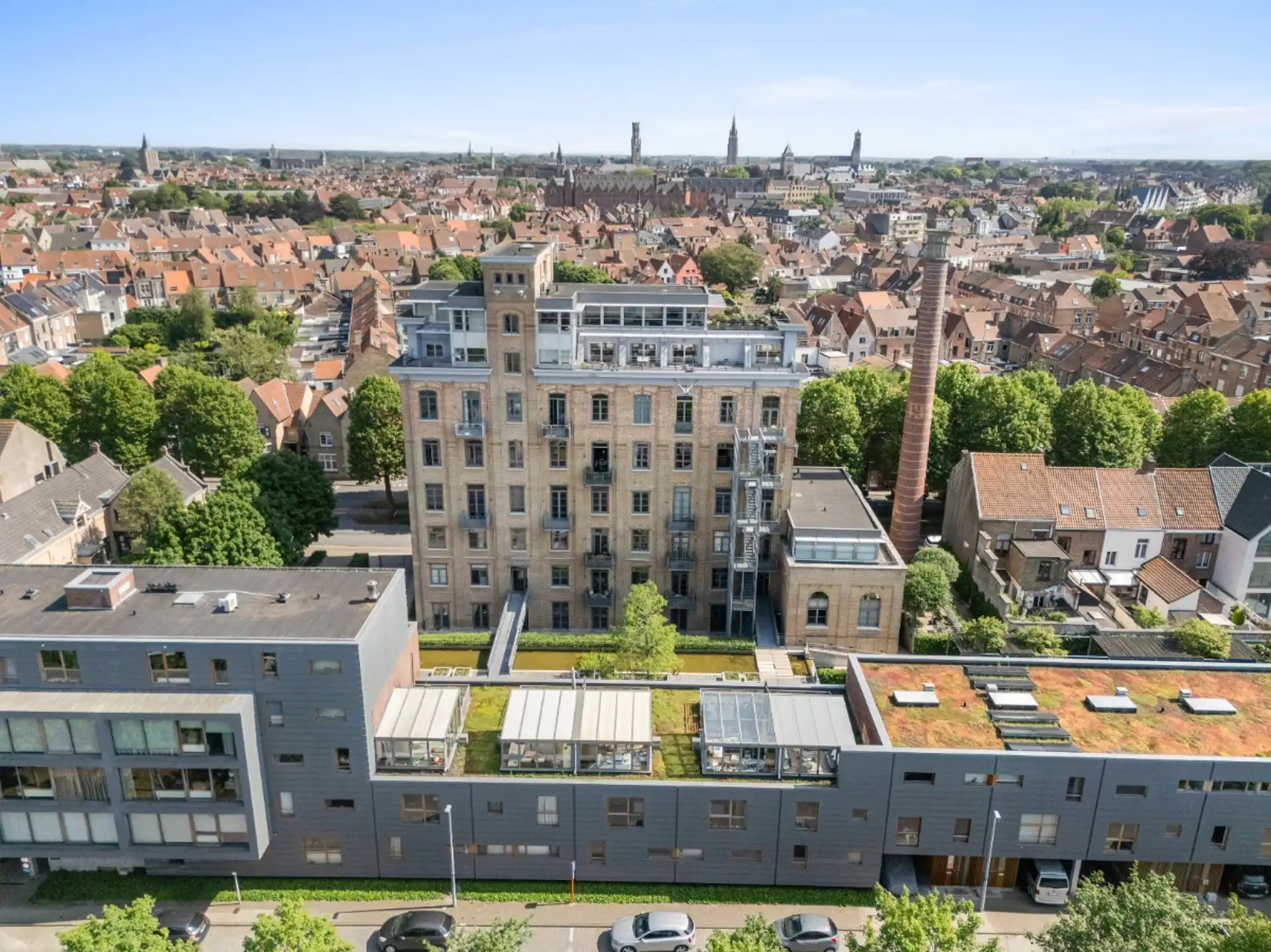 Exclusieve loft met panoramisch uitzicht over Brugge foto 28