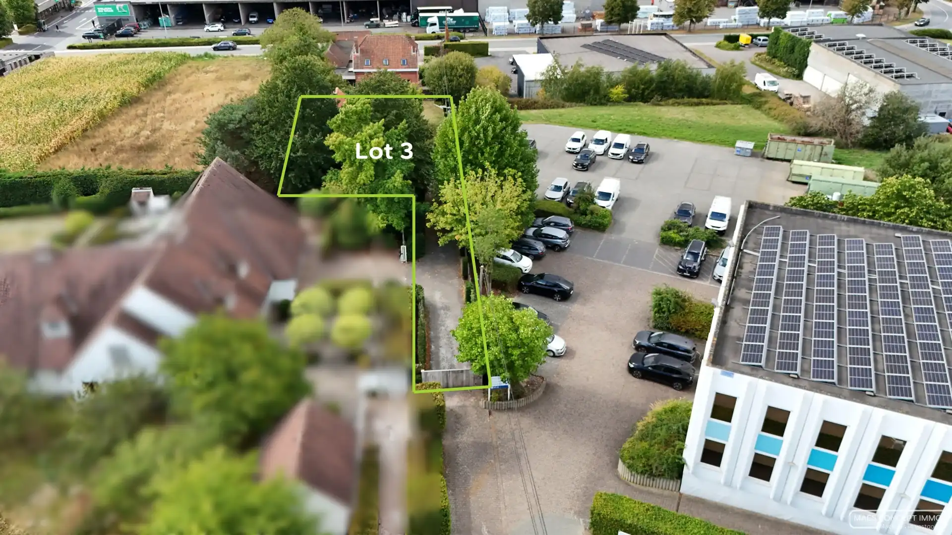 Bouwgrond open bebouwing te koop in Waregem foto 3