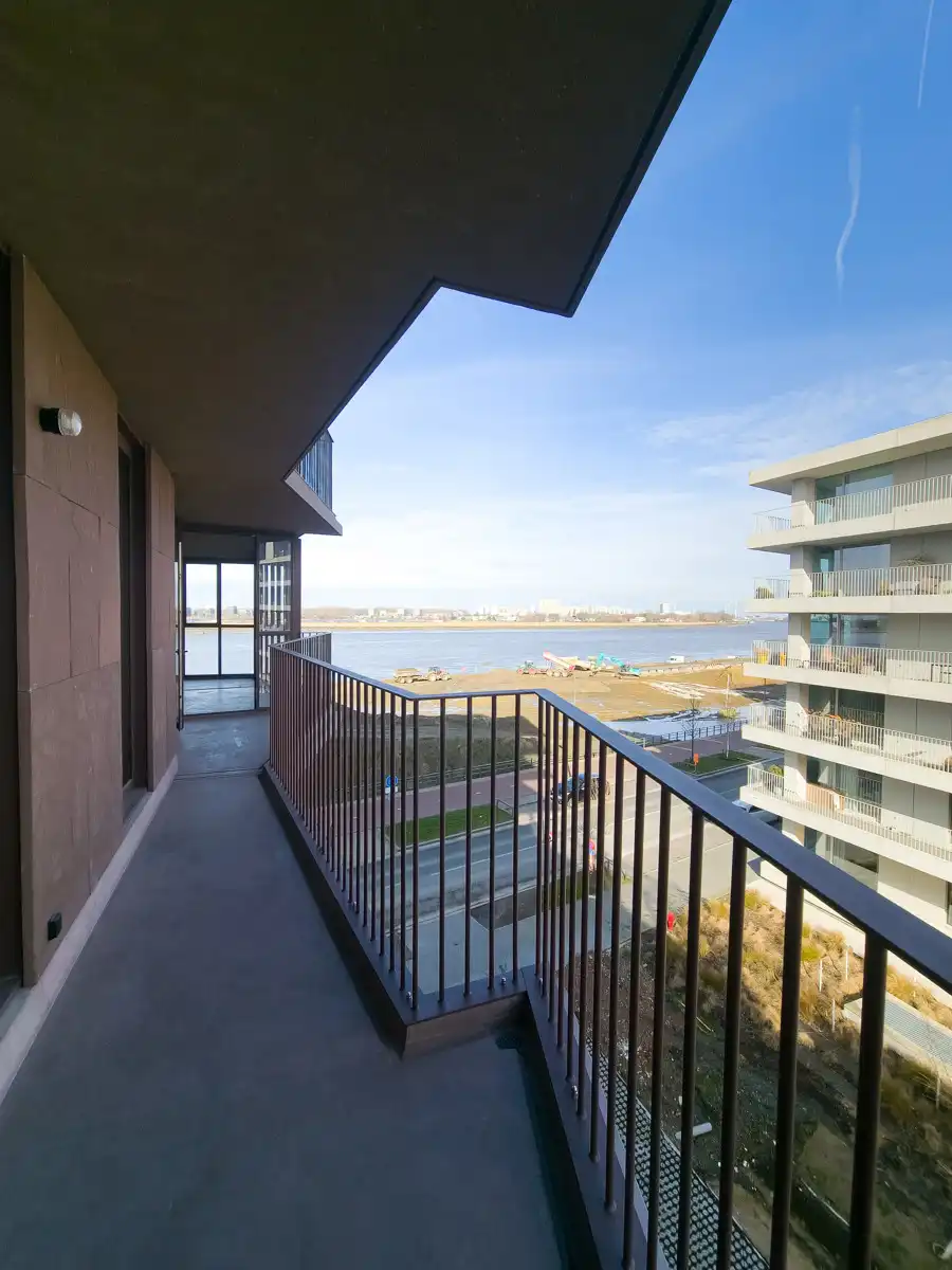 Prachtig 2 slaapkamer app met frontaal Scheldezicht foto 6