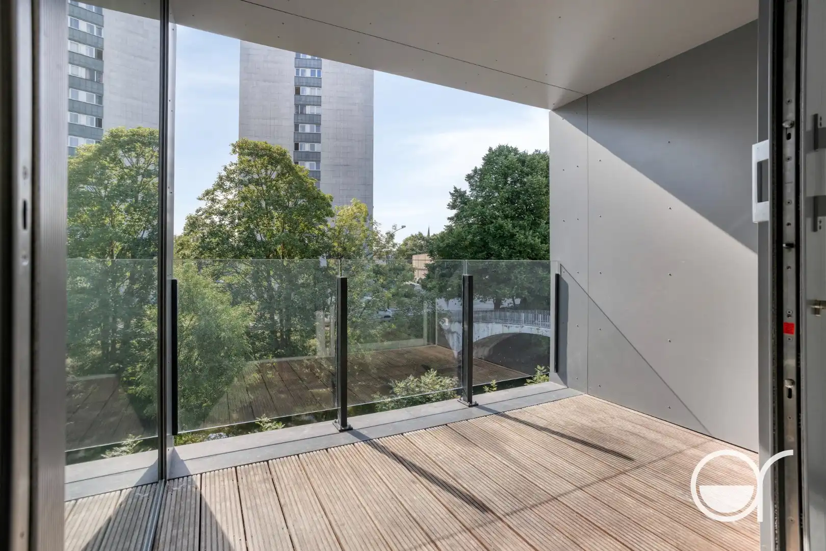 Modern drieslaapkamerappartement met zicht op de Leie foto 12