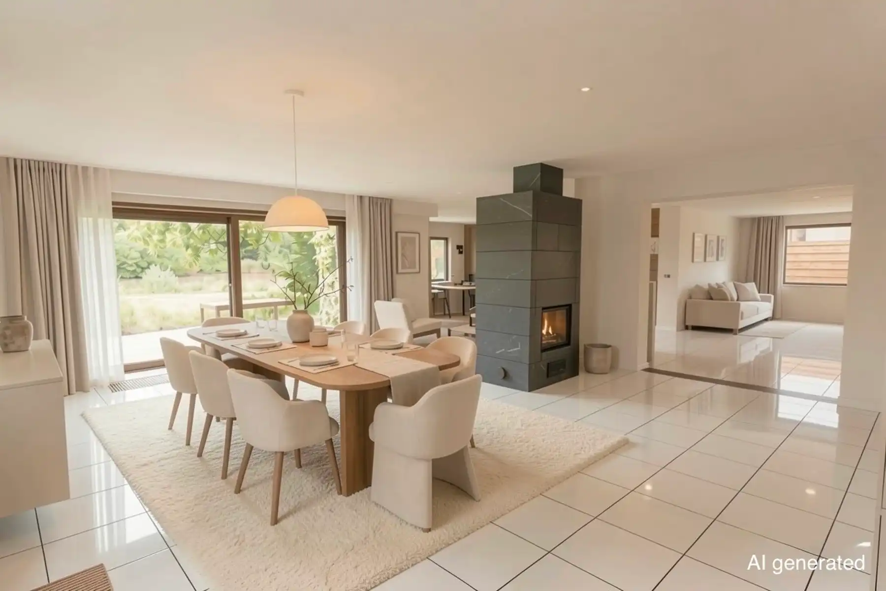 Exclusief landhuis met panoramisch zicht op vijver en bossen foto 11